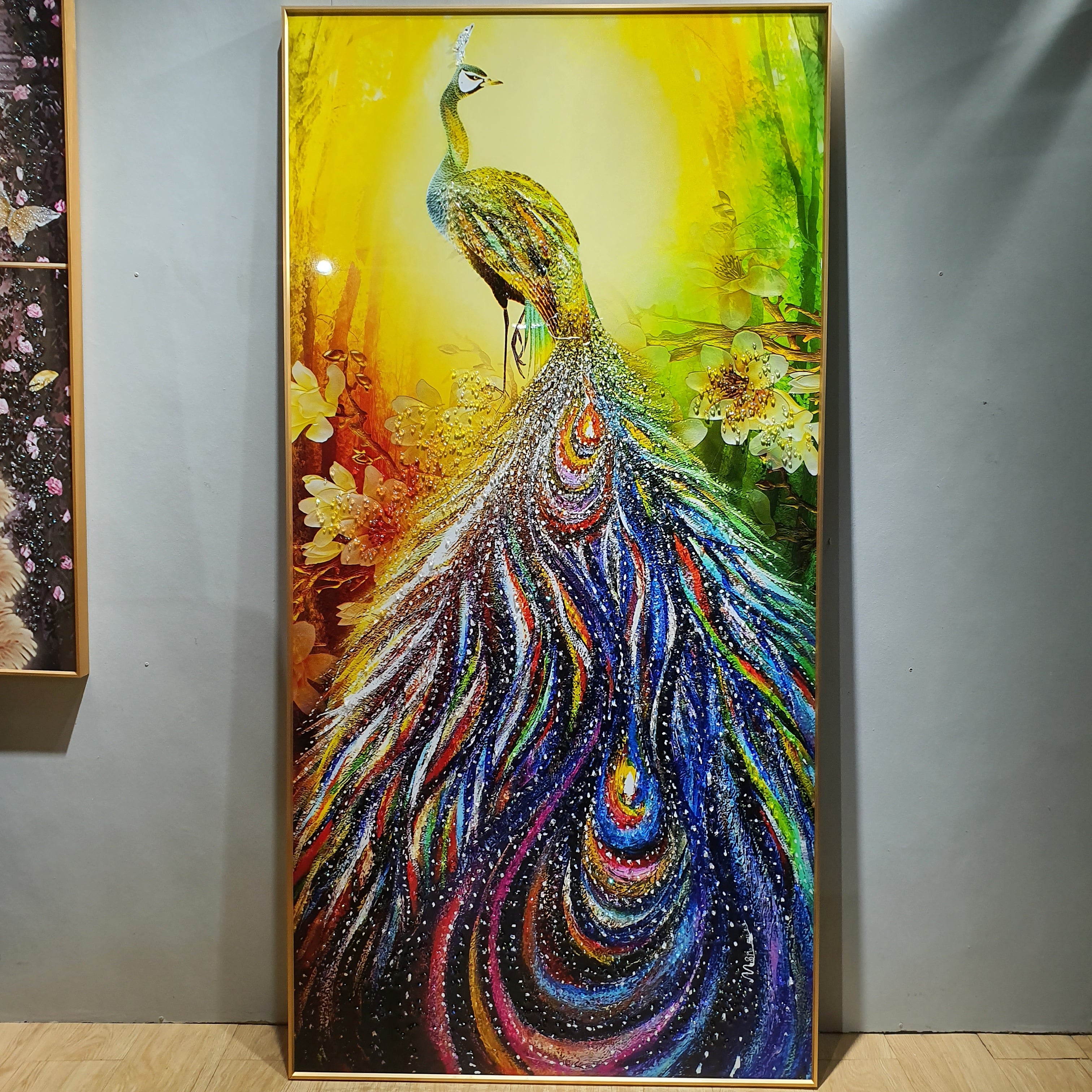 "Ibong Adarna" Inspired Crystal Porcelain W/ 3d Embossed Beads (140x70cm & 120x60cm)