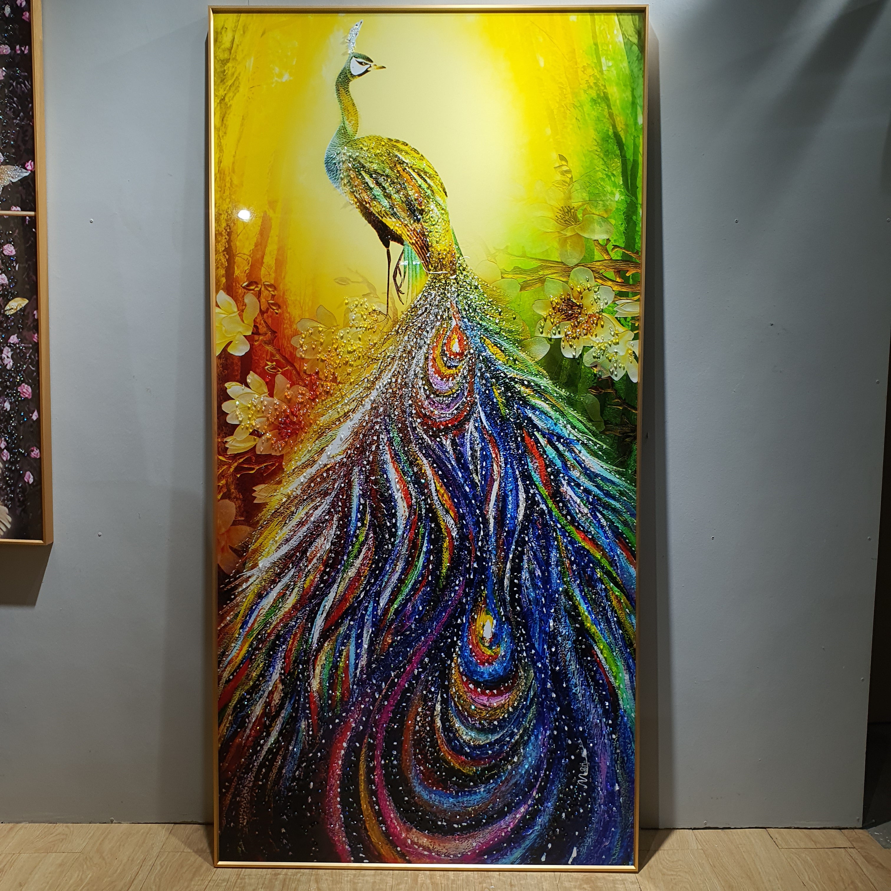 "Ibong Adarna" Inspired Crystal Porcelain W/ 3d Embossed Beads (140x70cm & 120x60cm)