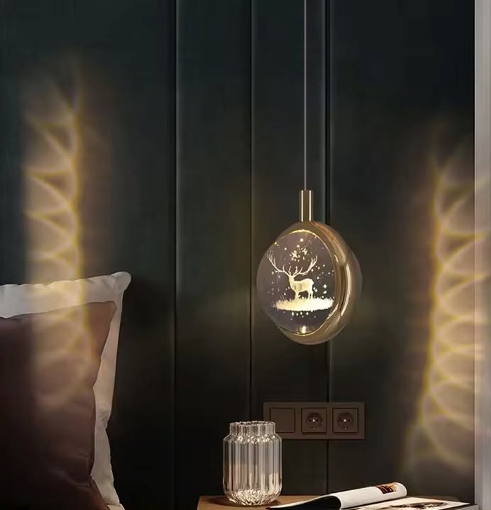 Reindeer Pendant Light Chandelier