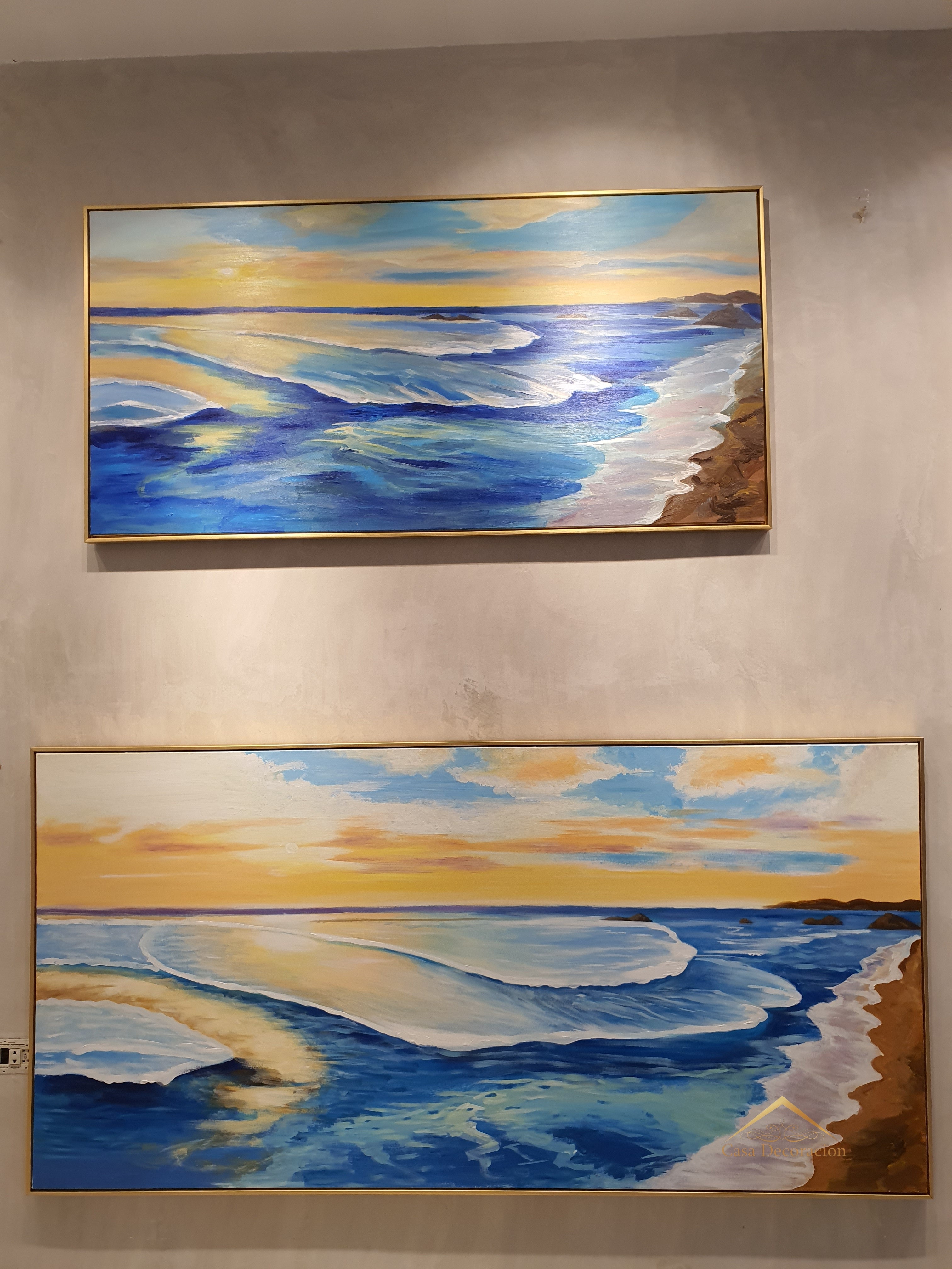 Abstract Painting Model: AP-Seashore180