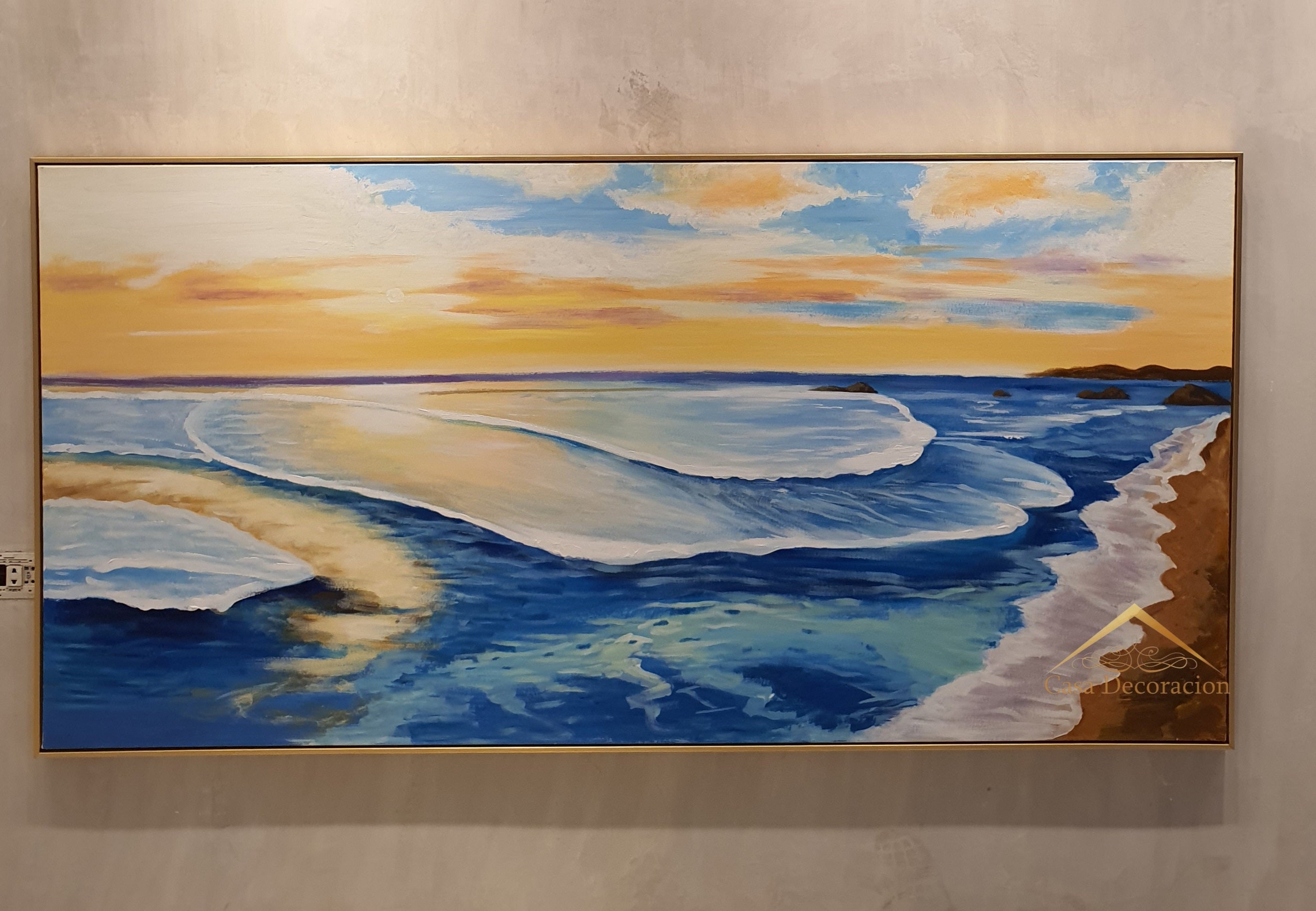 Abstract Painting Model: AP-Seashore180