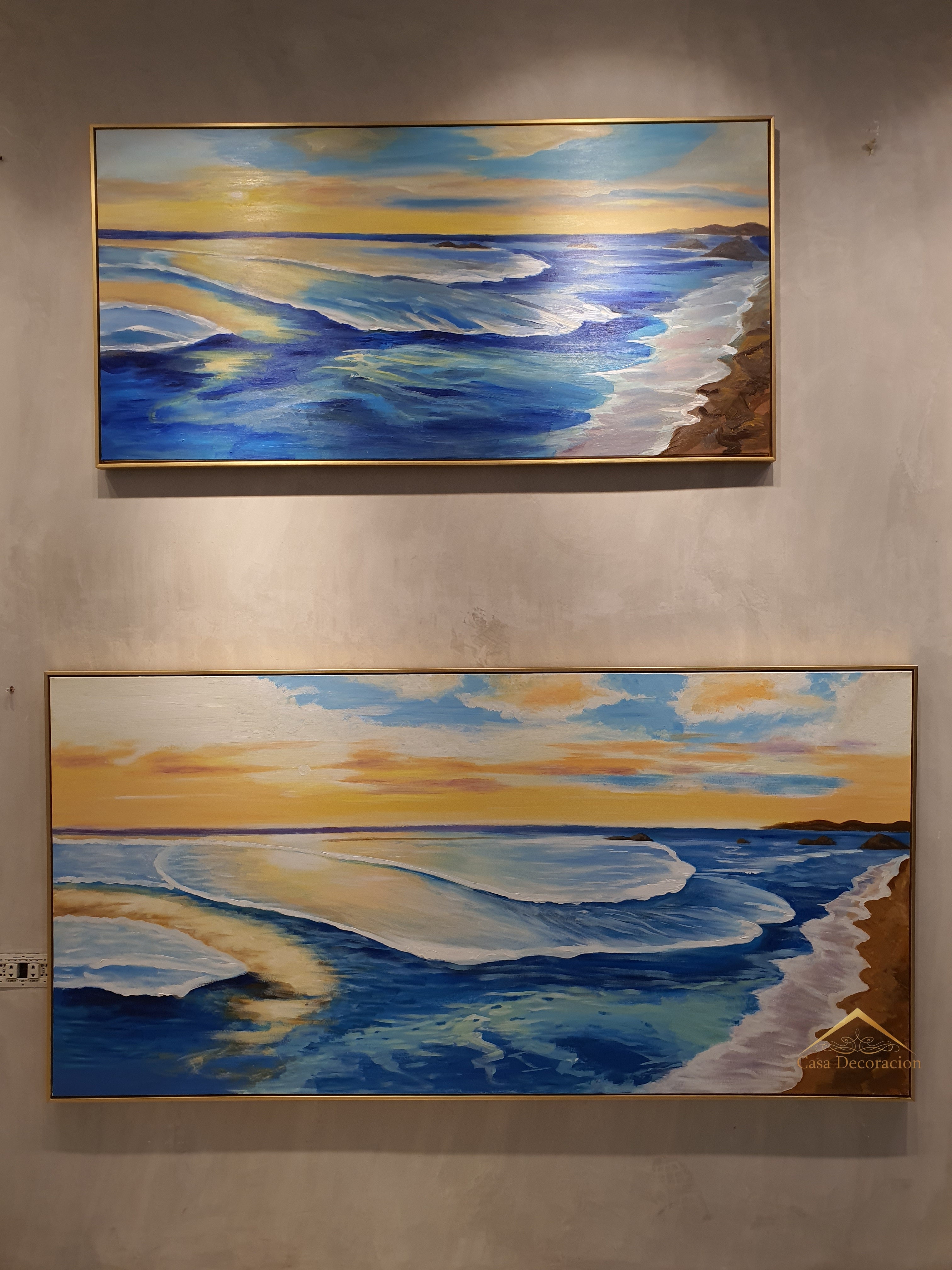 Abstract Painting Model: AP-Seashore180