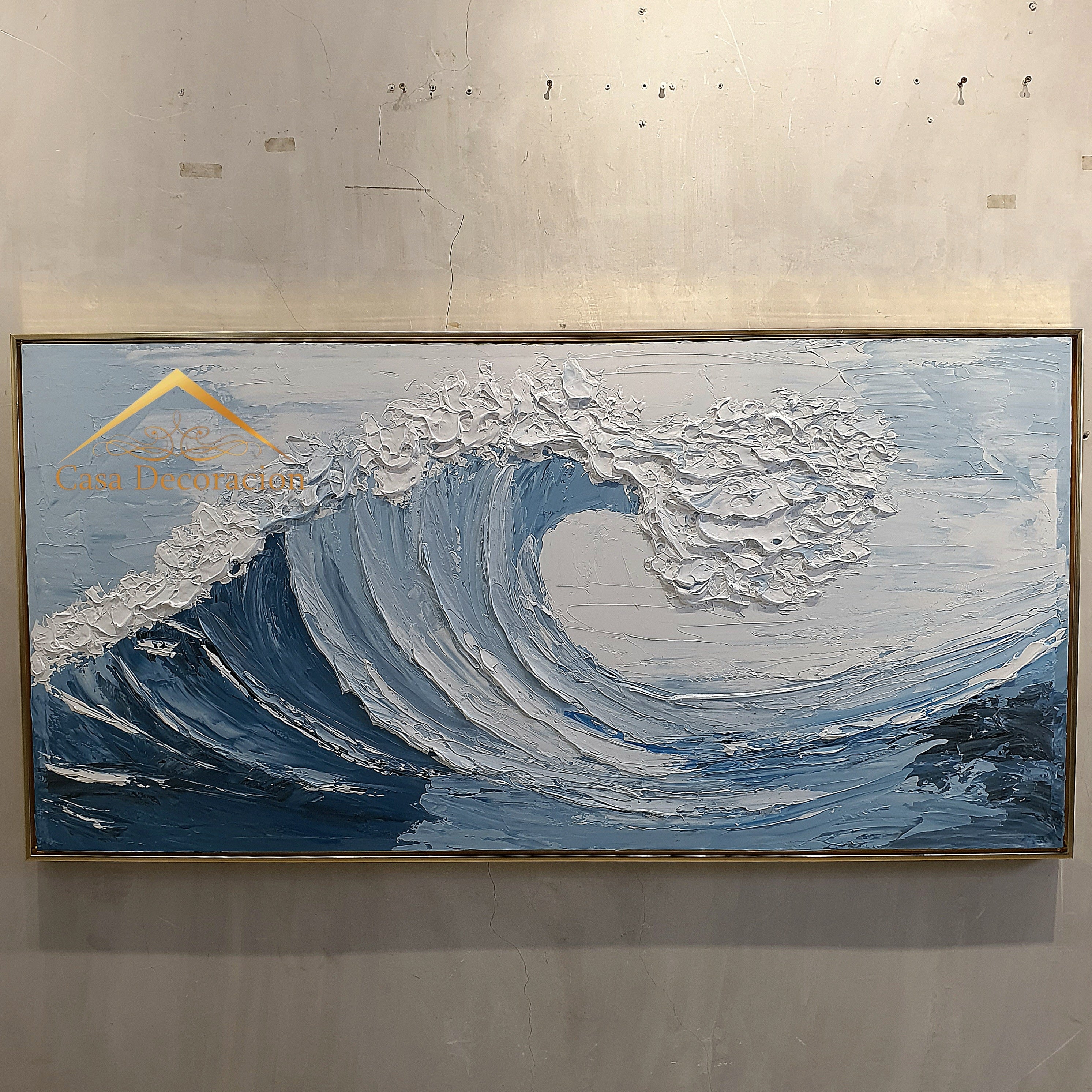 Big Wave Handmade Painting