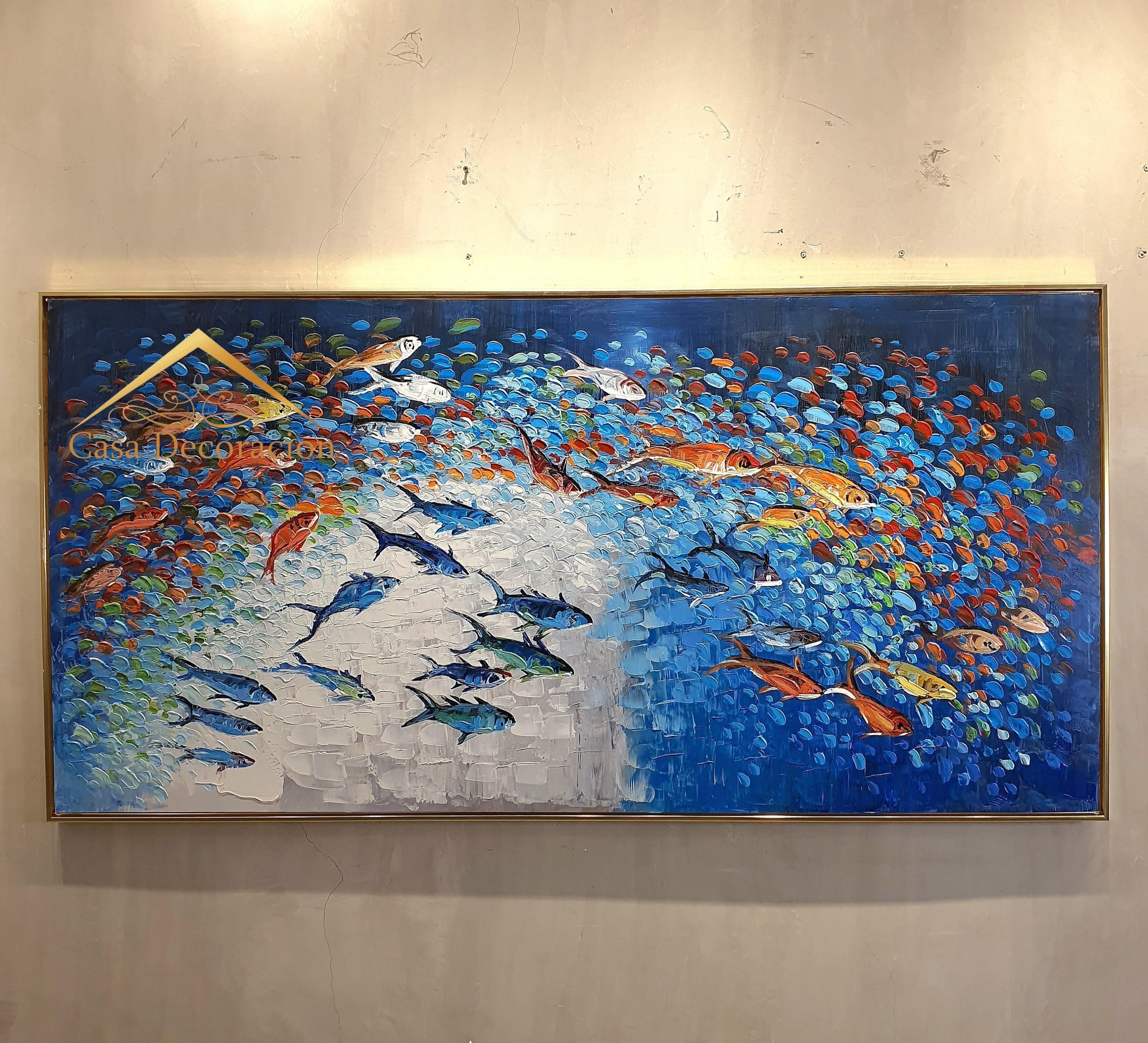 Fish Life Handmade Painting