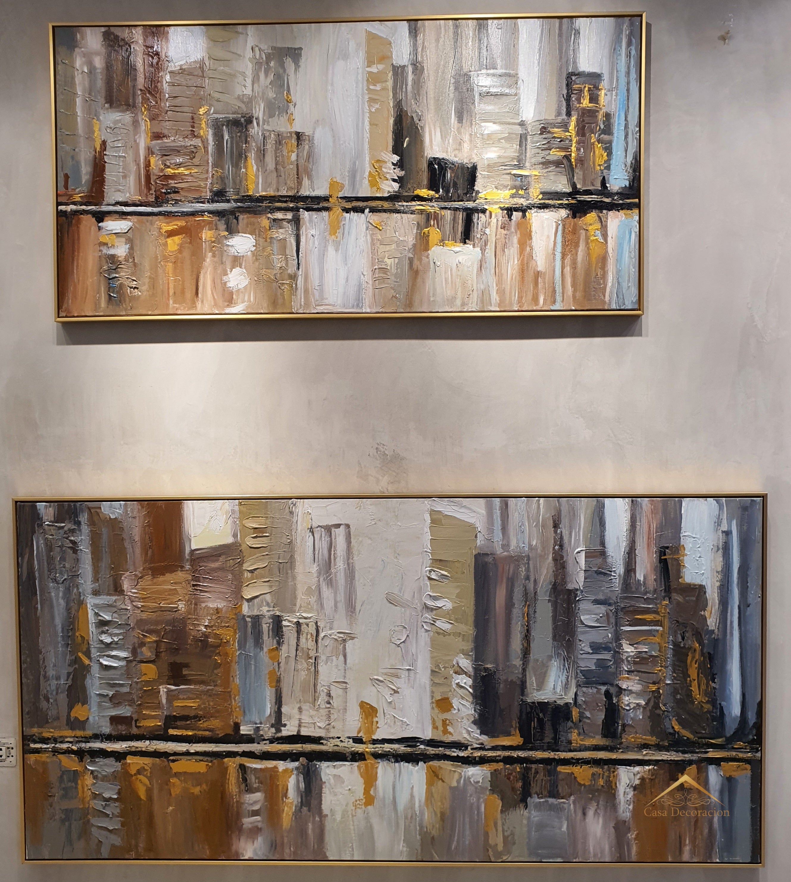 Abstract Painting Model: Manhattan-180