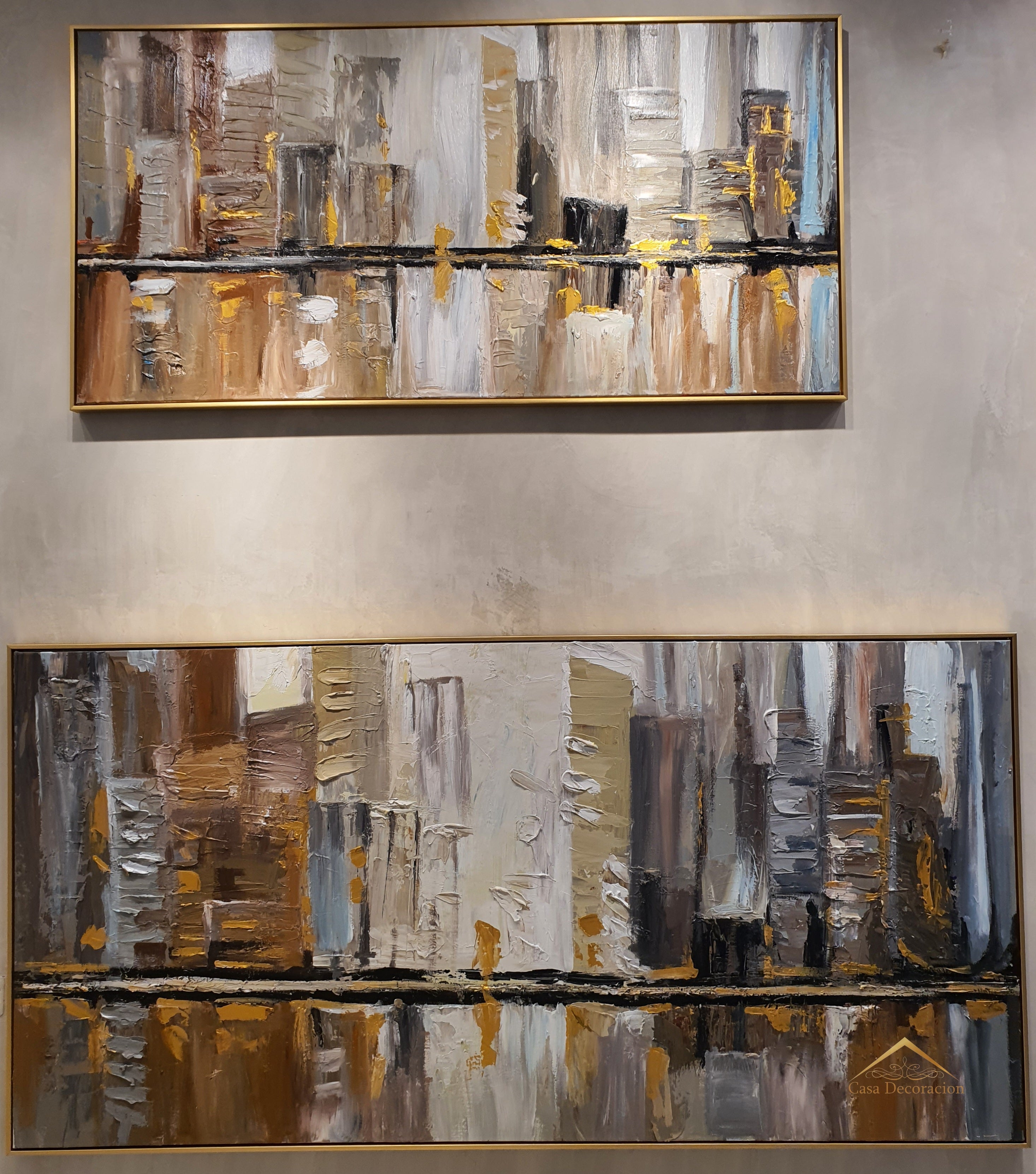 Abstract Painting Model: Manhattan-180