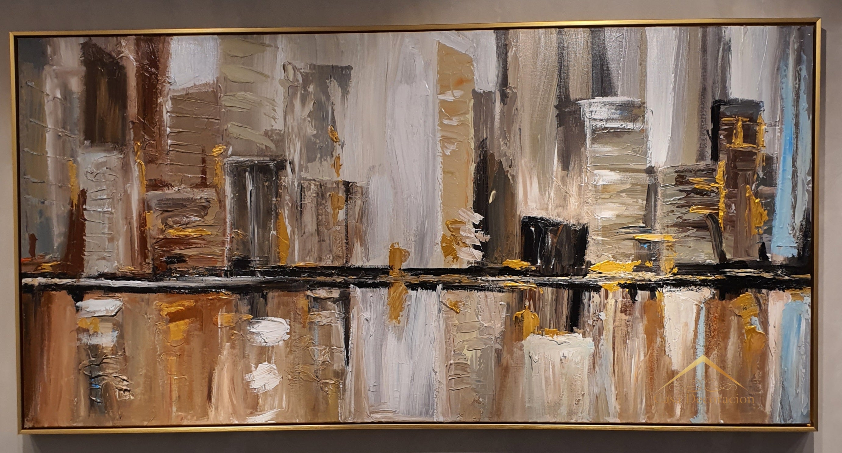 Abstract Painting Model: Manhattan-180