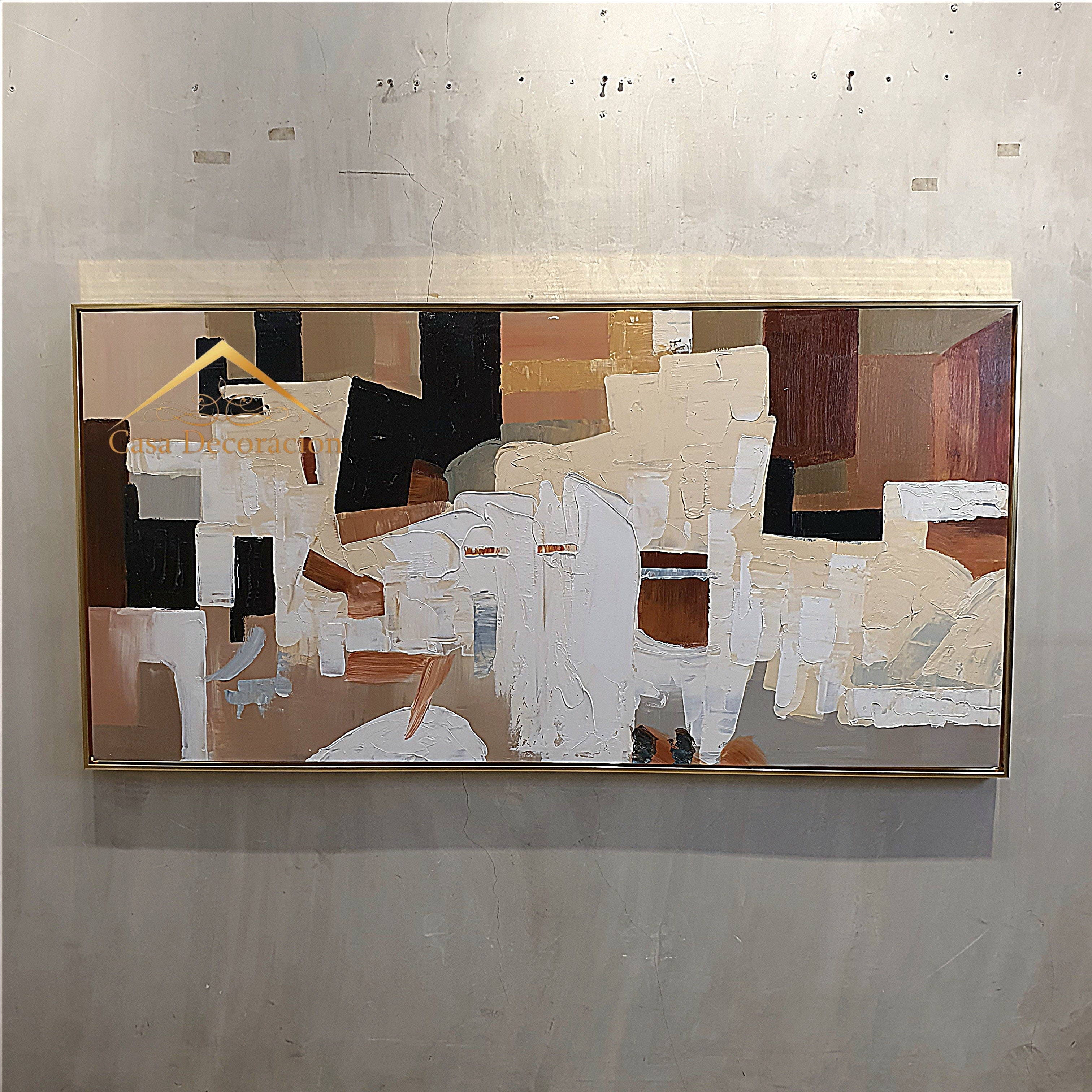 Neutral Colors Abstract Painting
