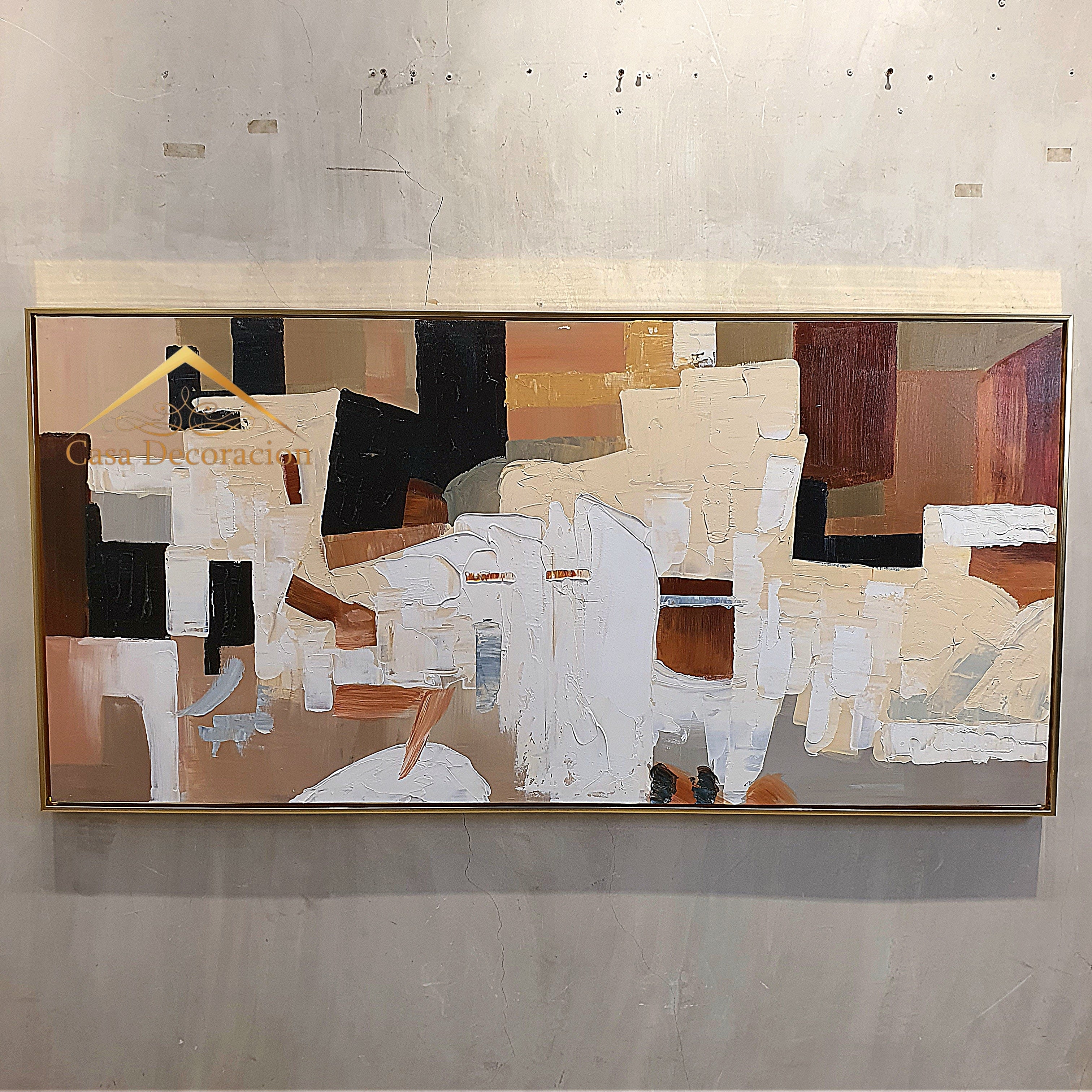 Neutral Colors Abstract Painting