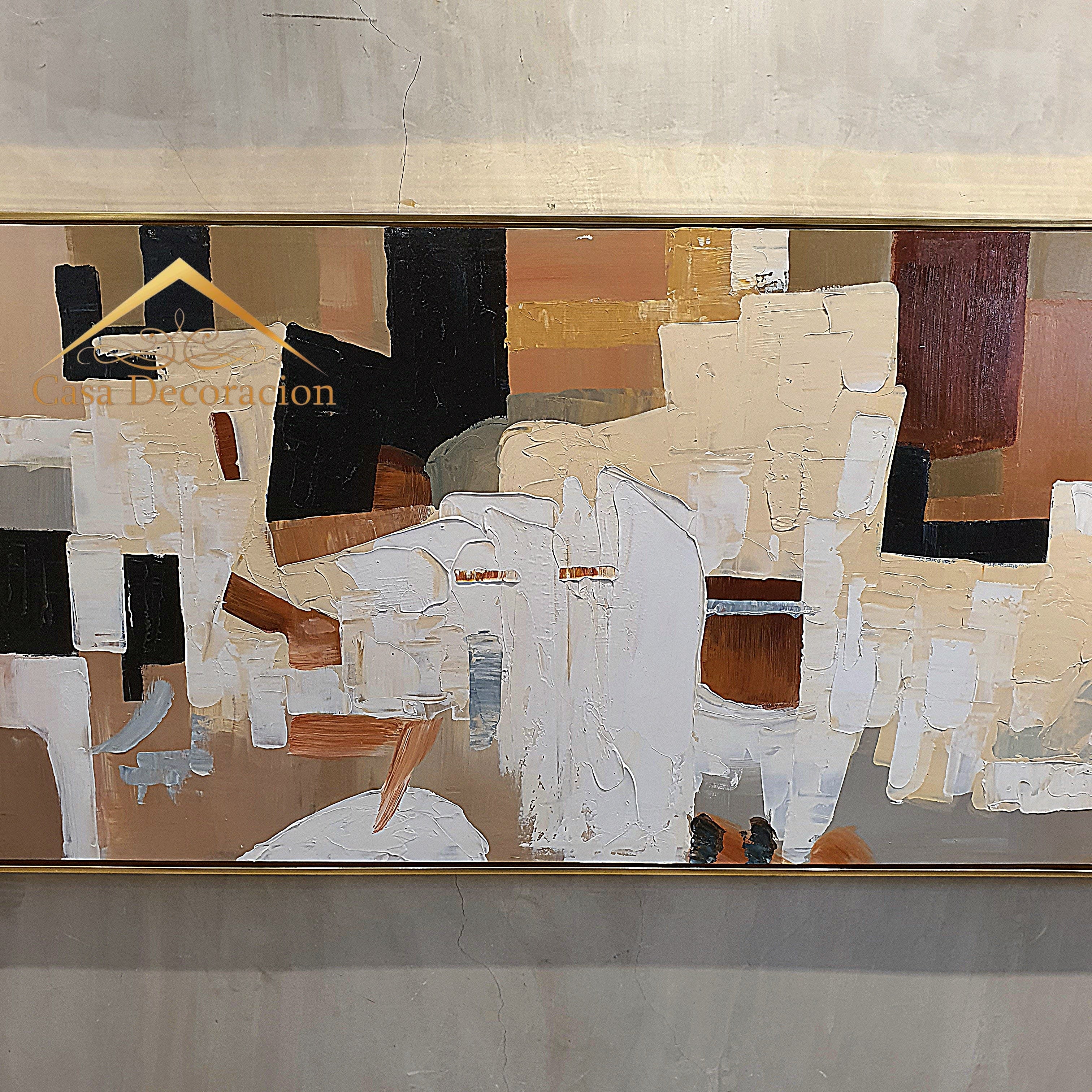 Neutral Colors Abstract Painting