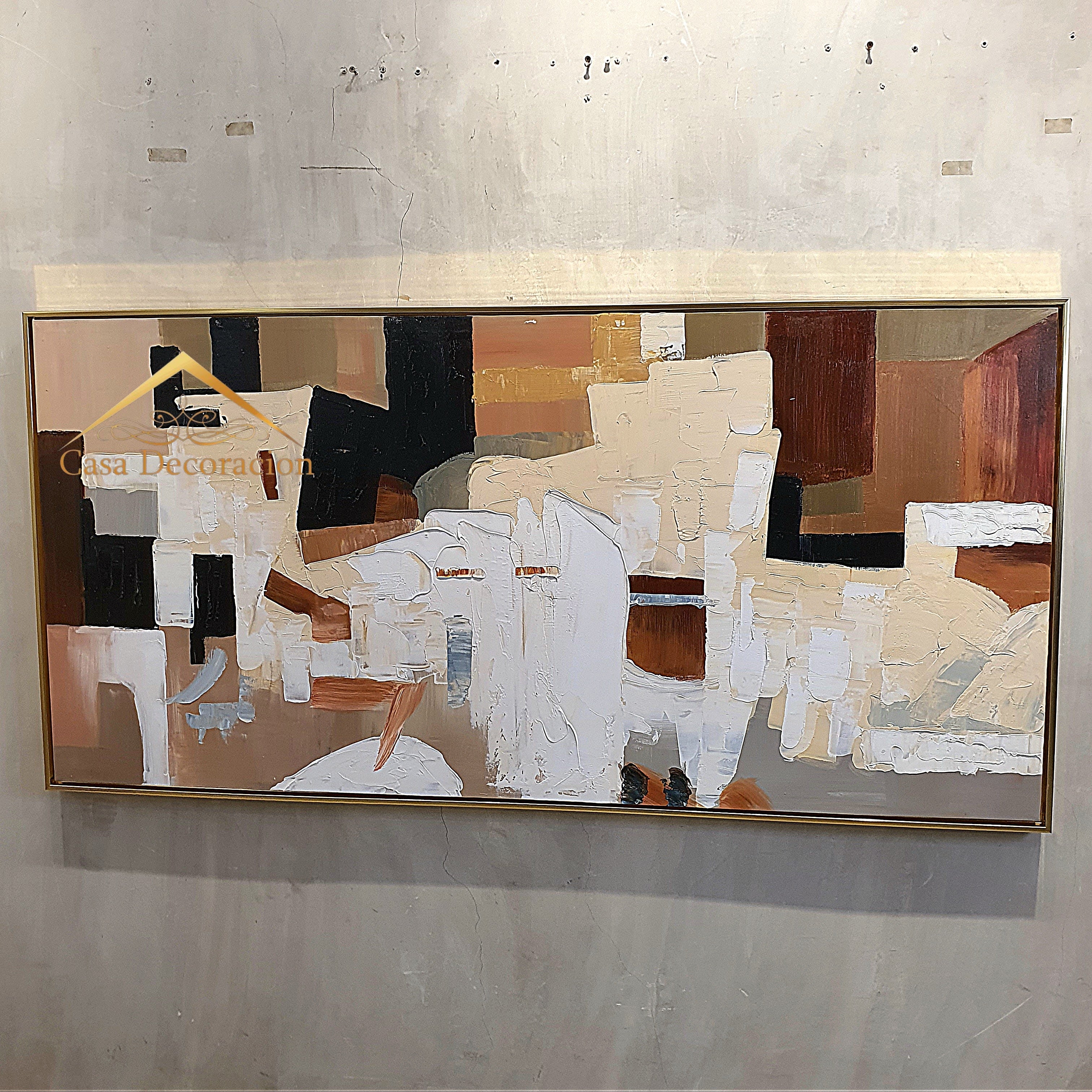 Neutral Colors Abstract Painting