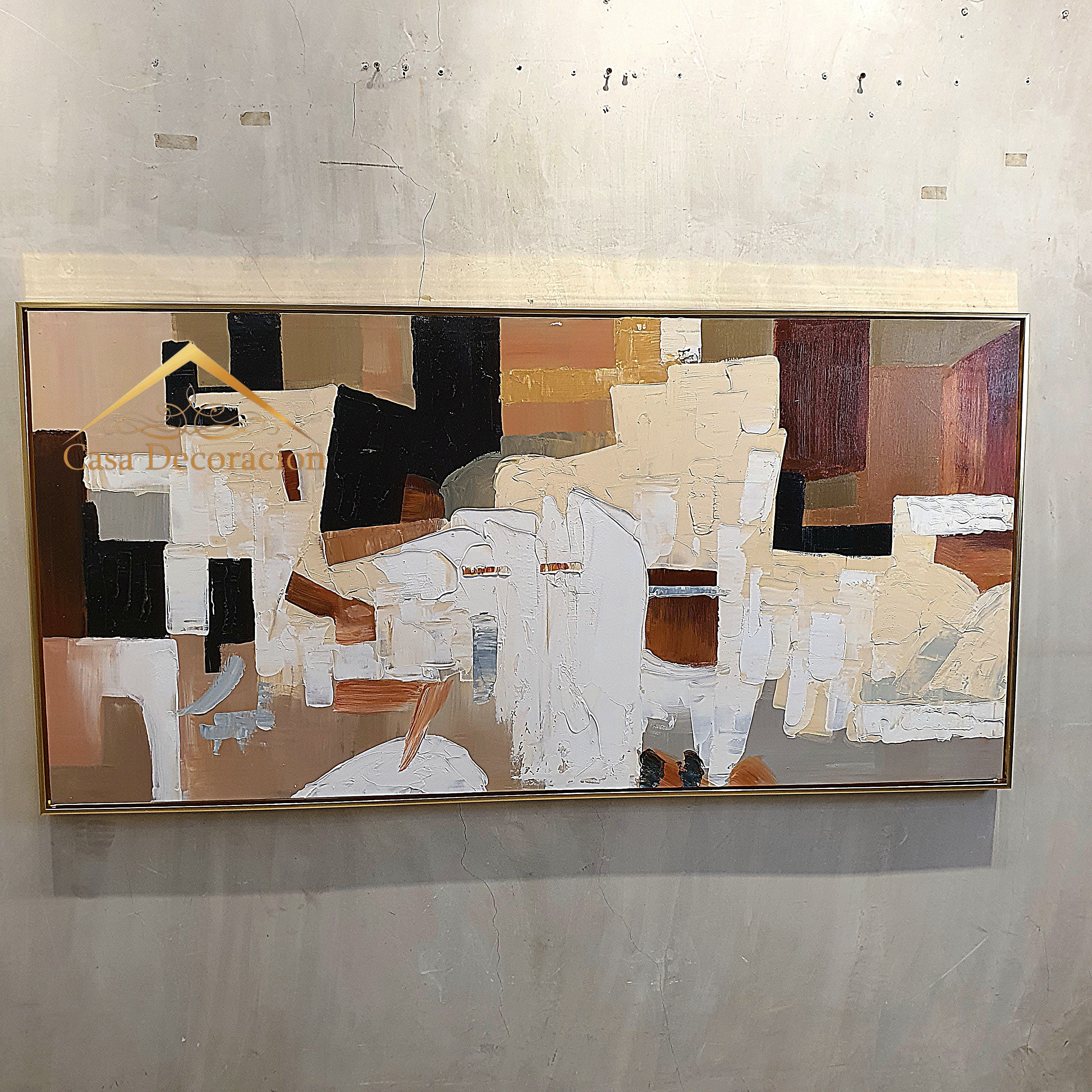 Neutral Colors Abstract Painting
