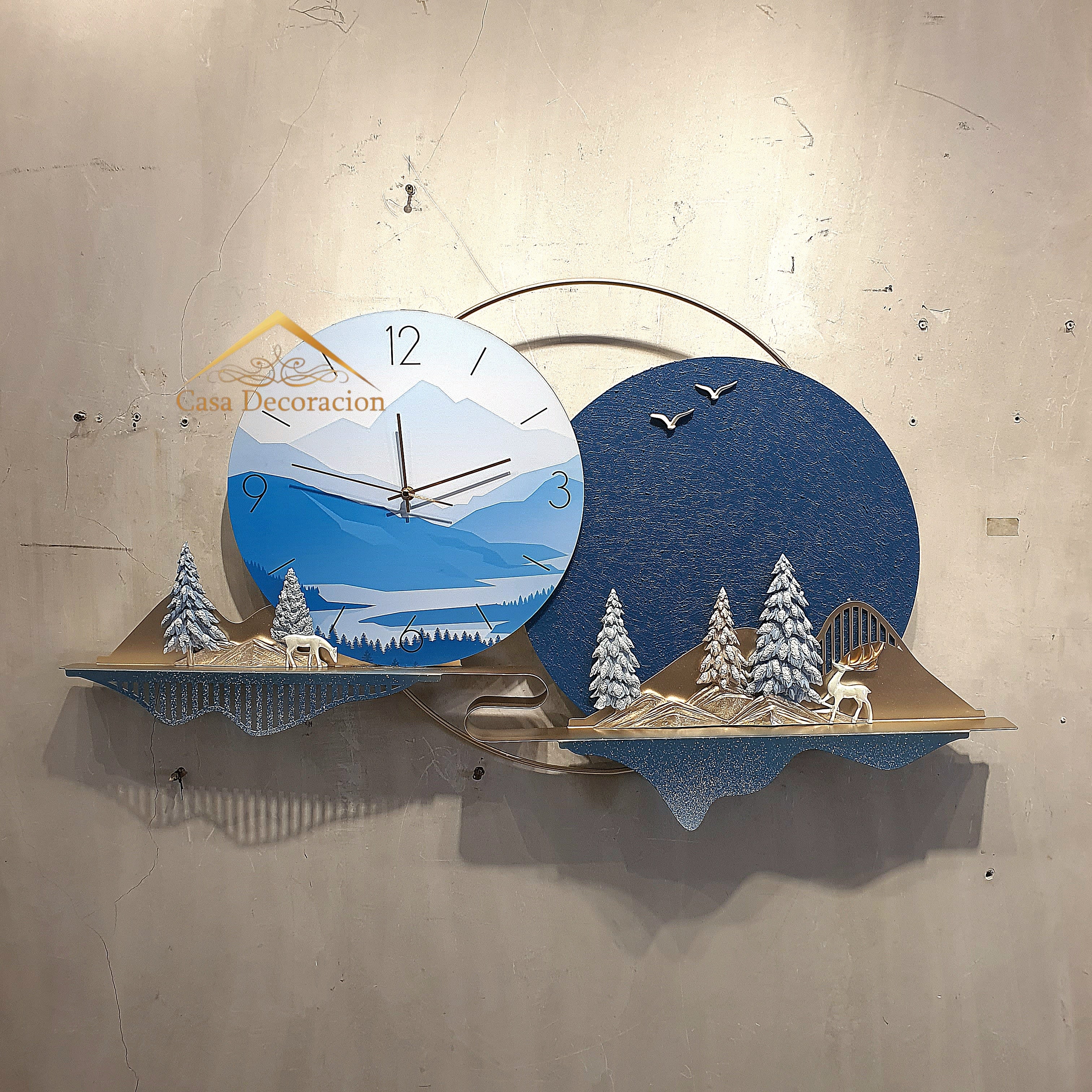 Mountain Landscapes Wall Clock