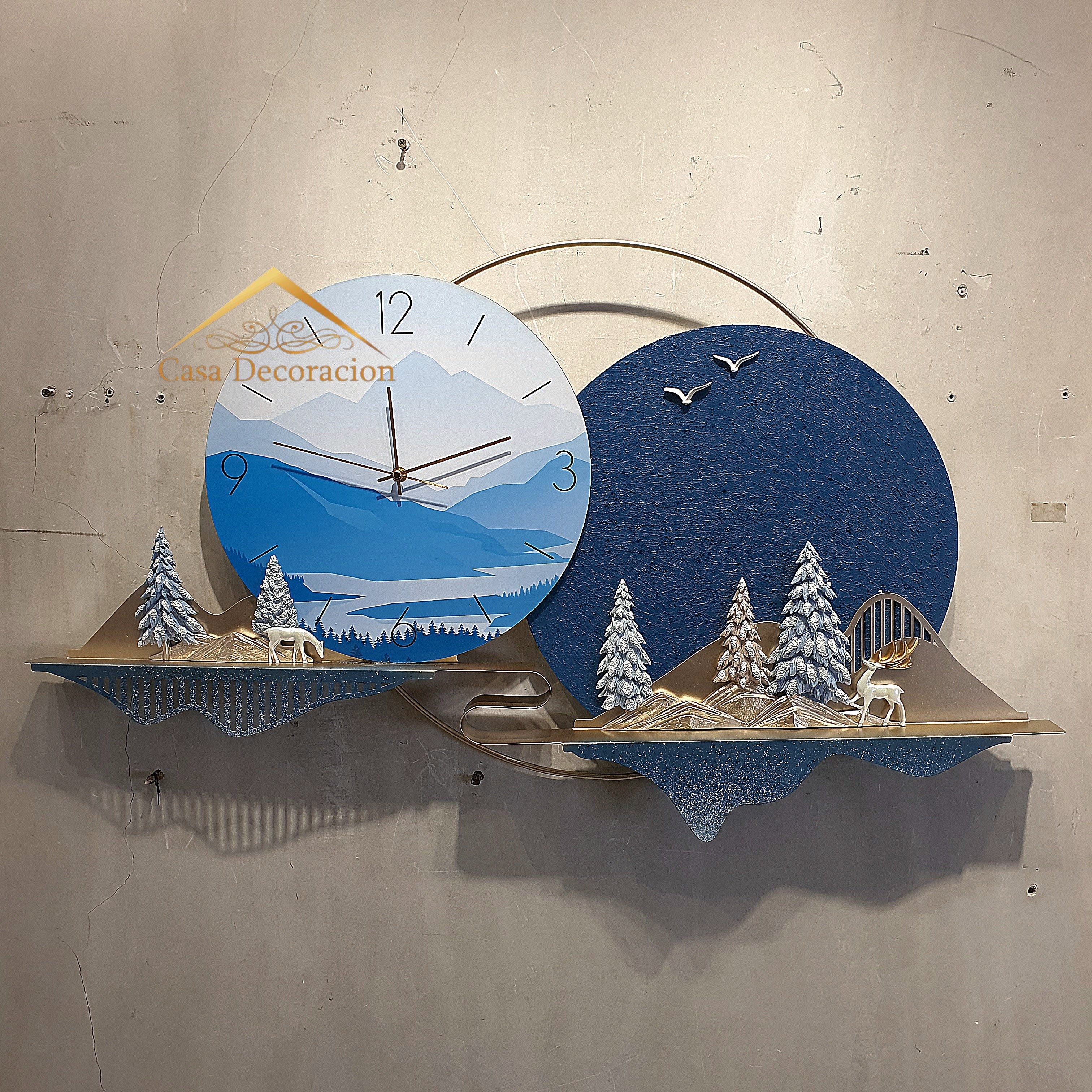 Mountain Landscapes Wall Clock
