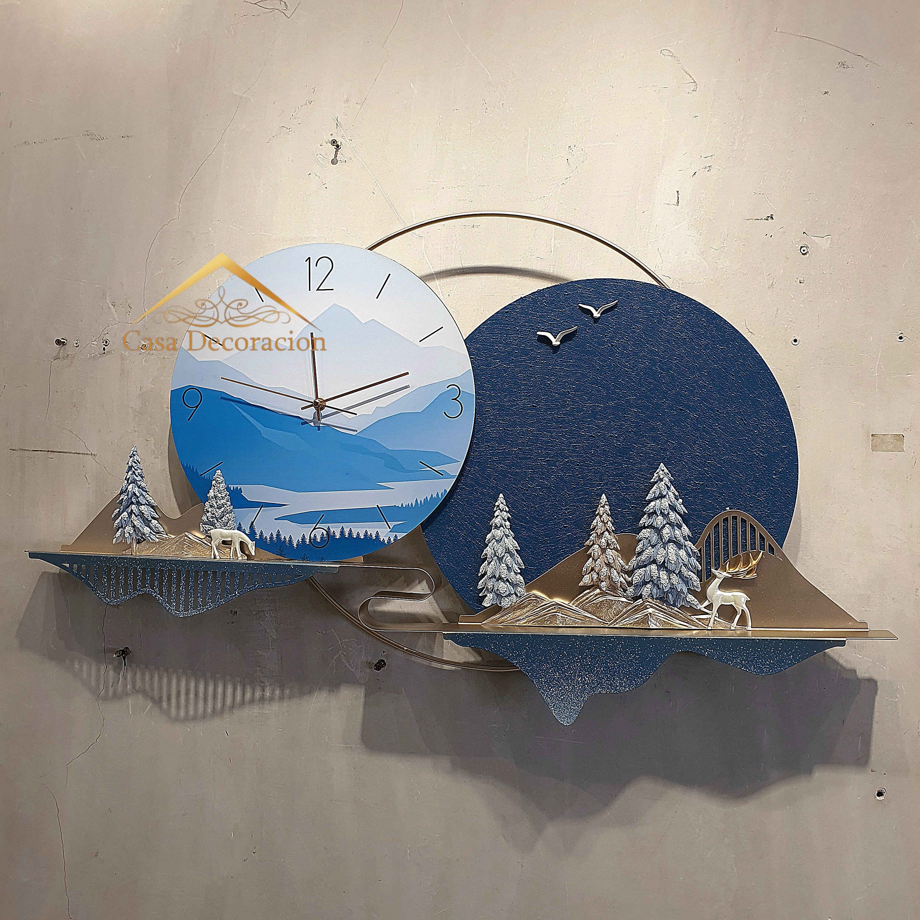 Mountain Landscapes Wall Clock
