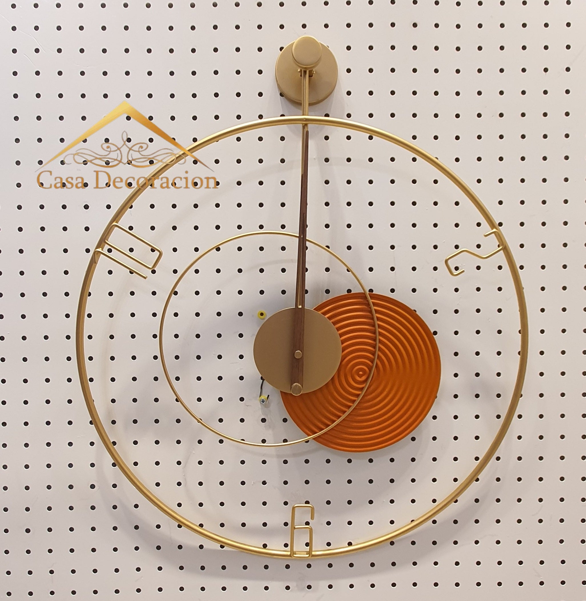 Vertical Clock Ruler Vertical Wall Clock