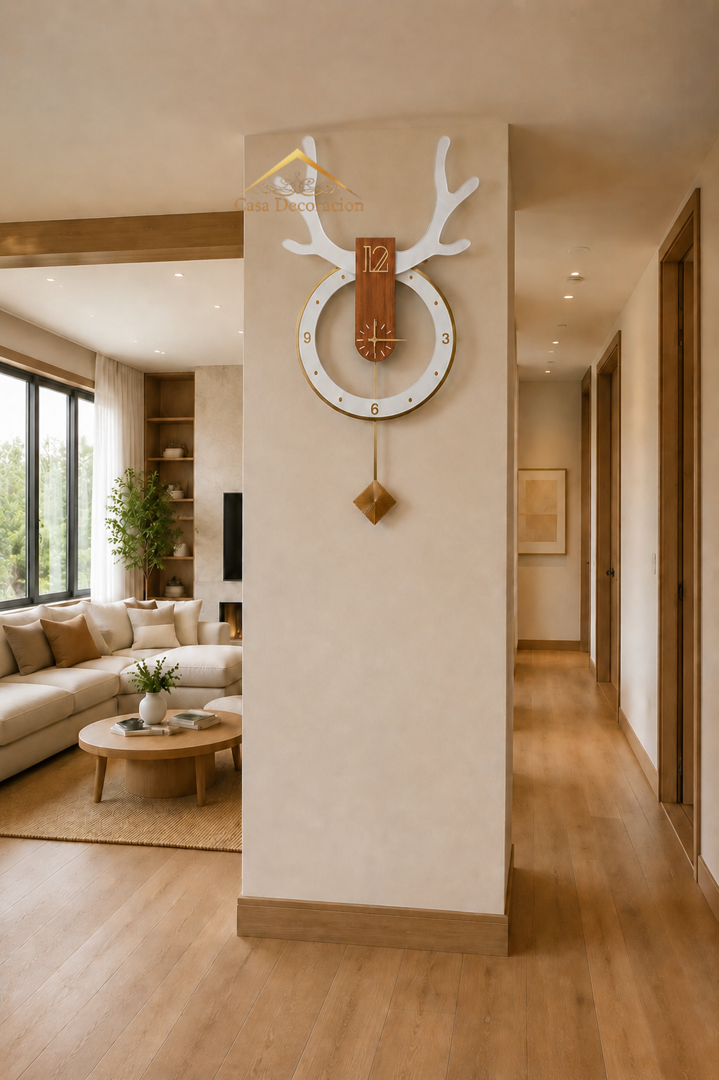 Reindeer Wall Clock