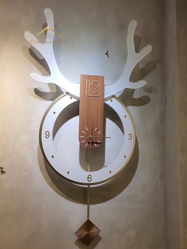 Reindeer Wall Clock