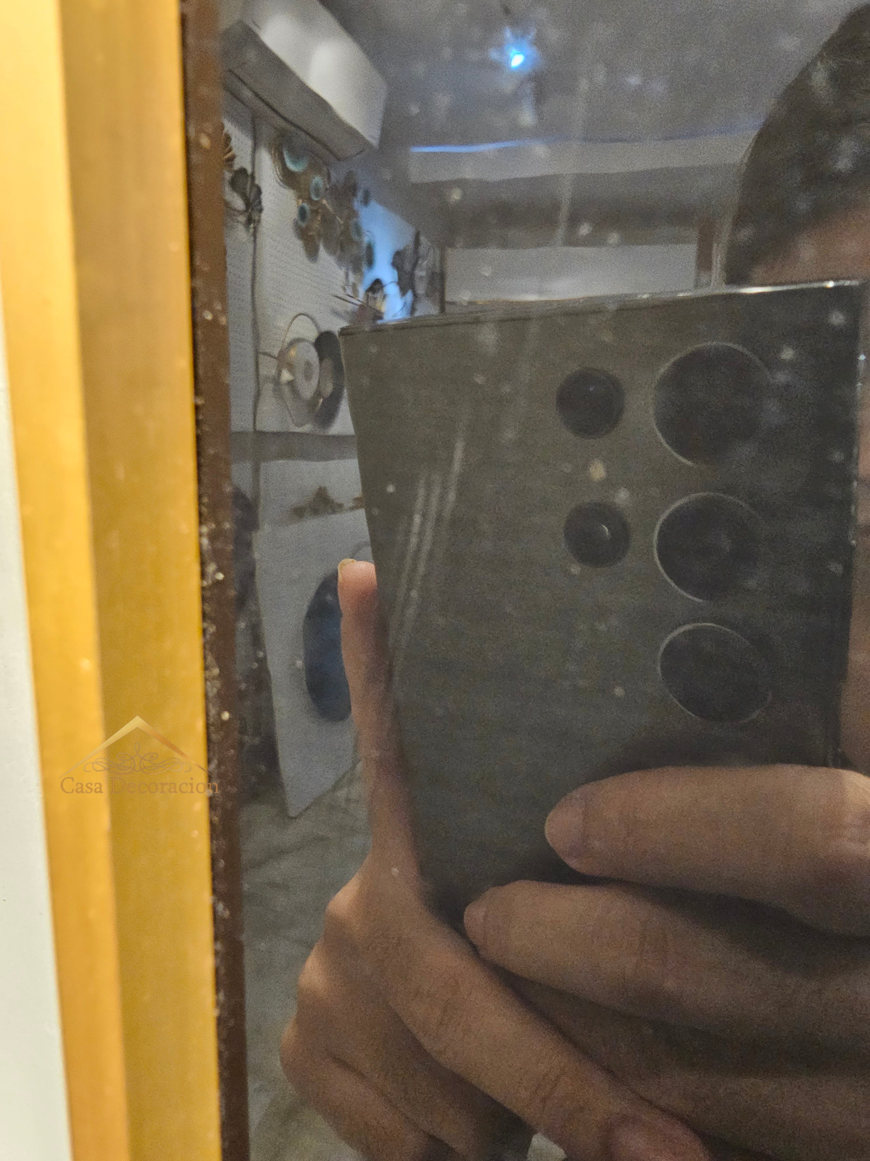 Blue & Red Fishes Crystal Porcelain Painting (140x70cm)