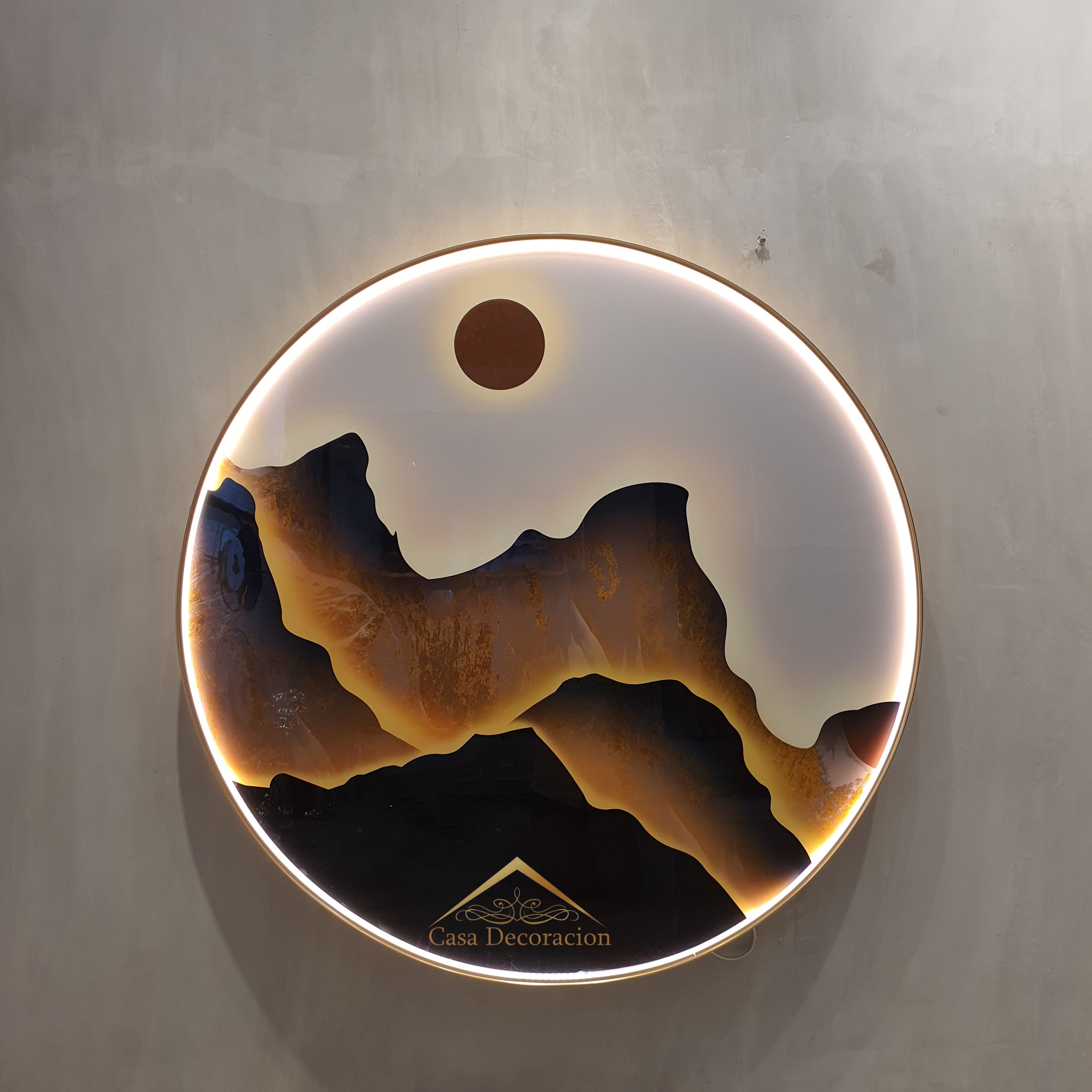Dark Mountain Crystal Painting-01