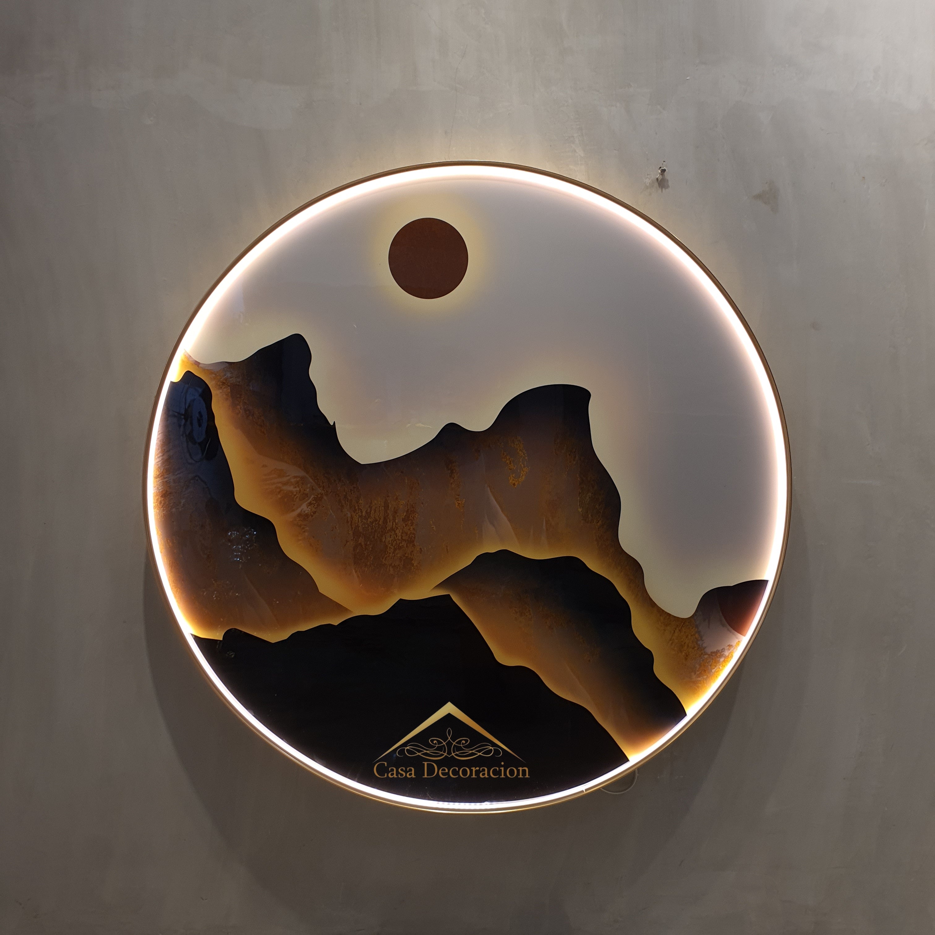 Dark Mountain Crystal Painting-01