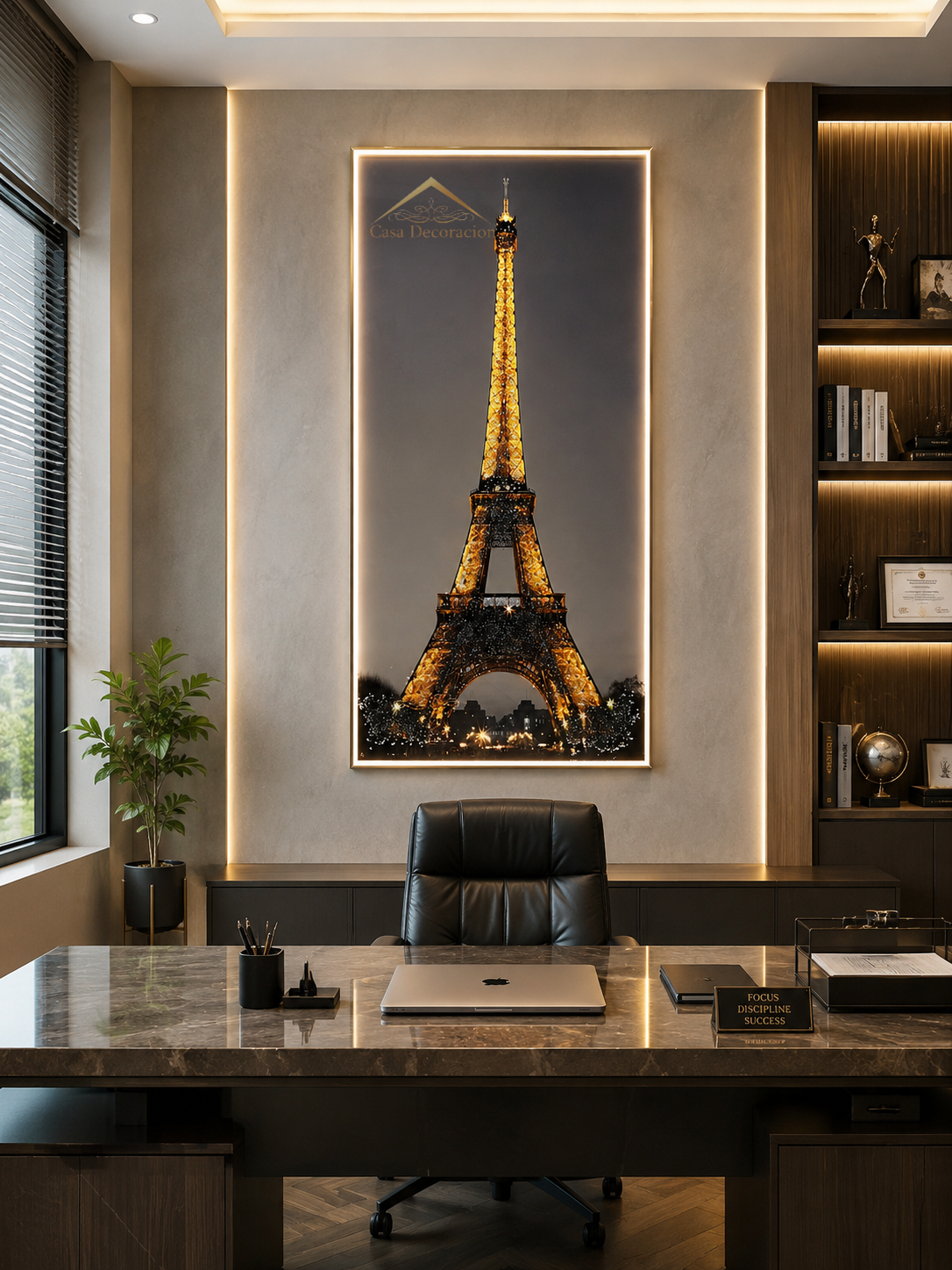 Eiffel Tower W/ LED Light