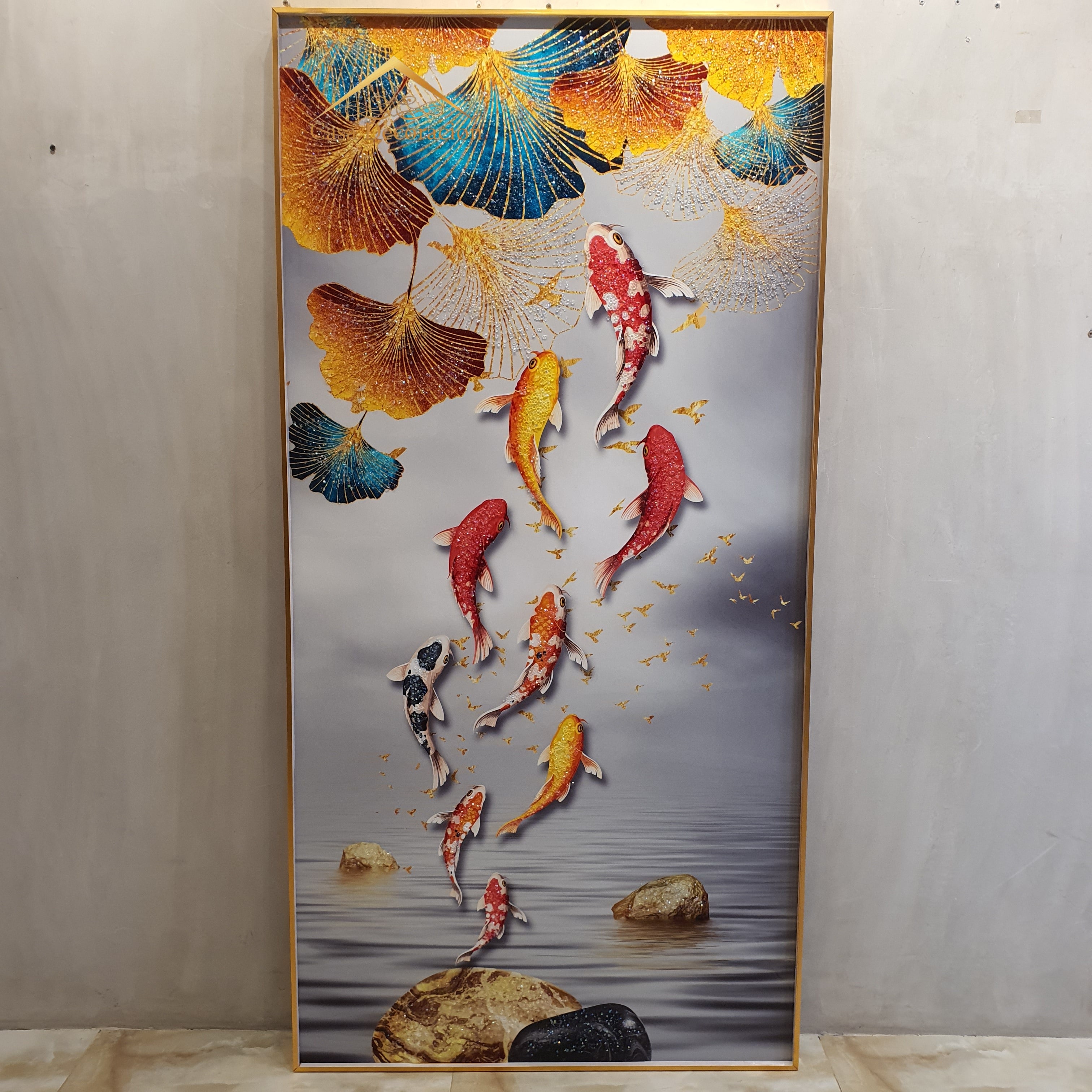 Lucky Koi fish with LED Light
