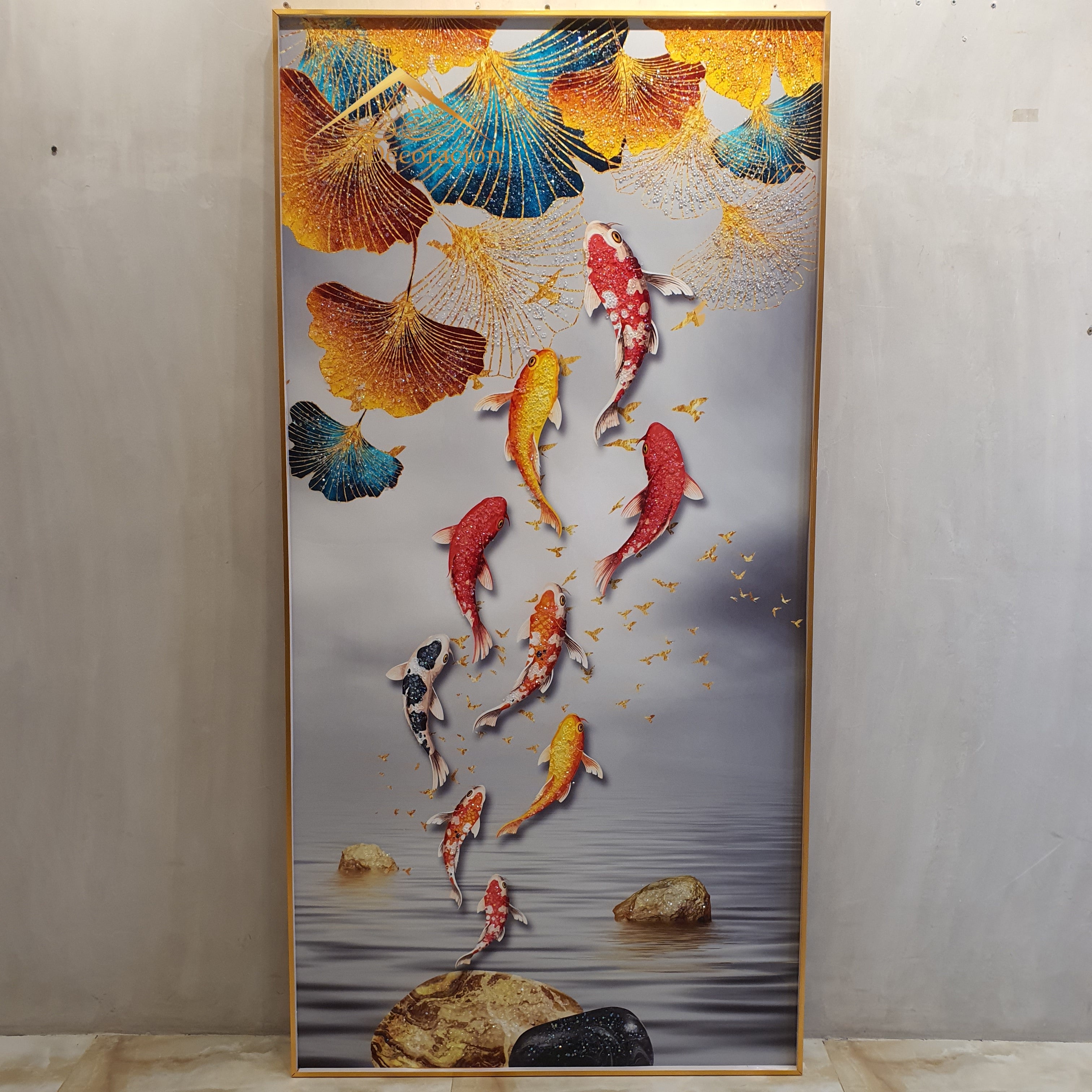 Lucky Koi fish with LED Light
