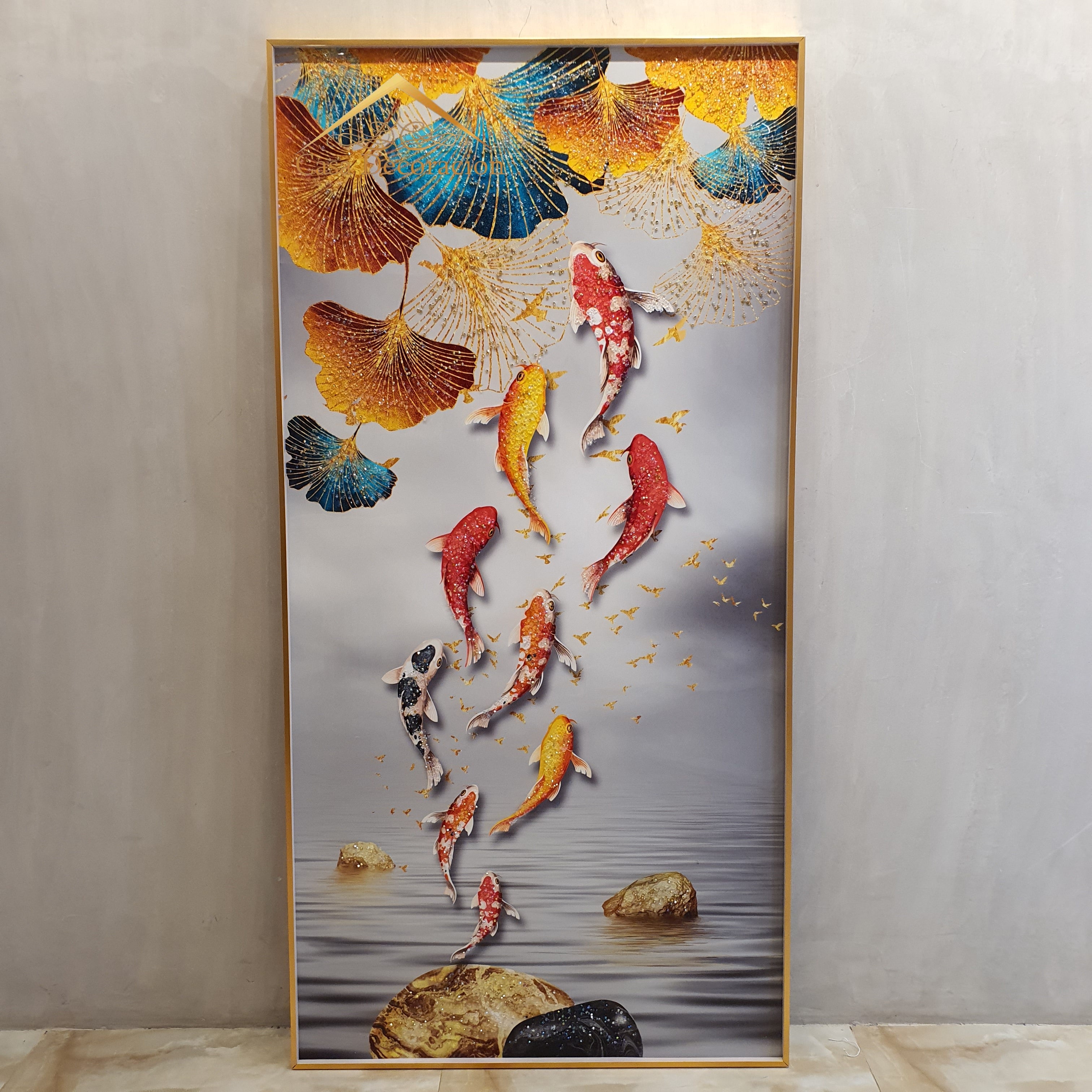 Lucky Koi fish with LED Light
