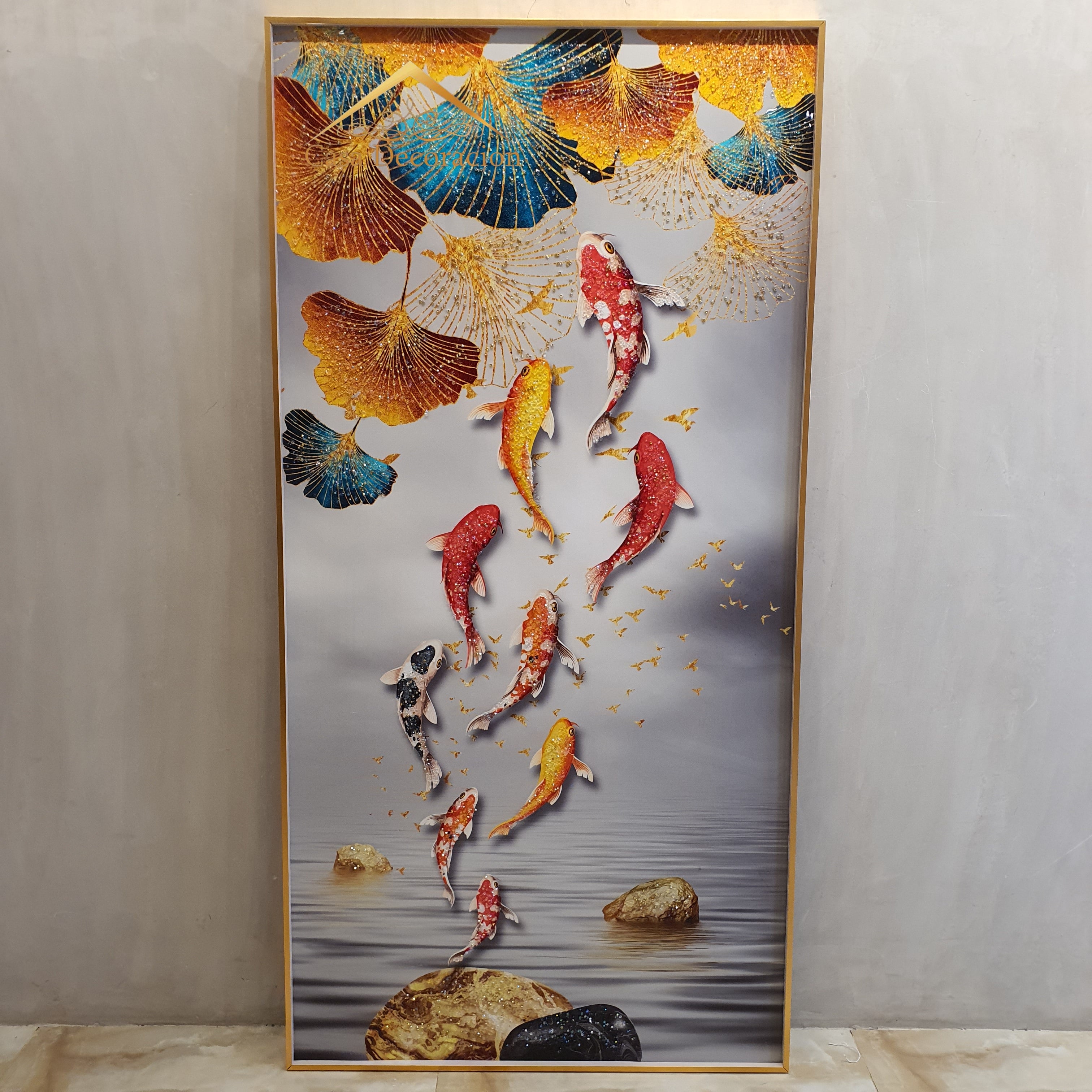 Lucky Koi fish with LED Light