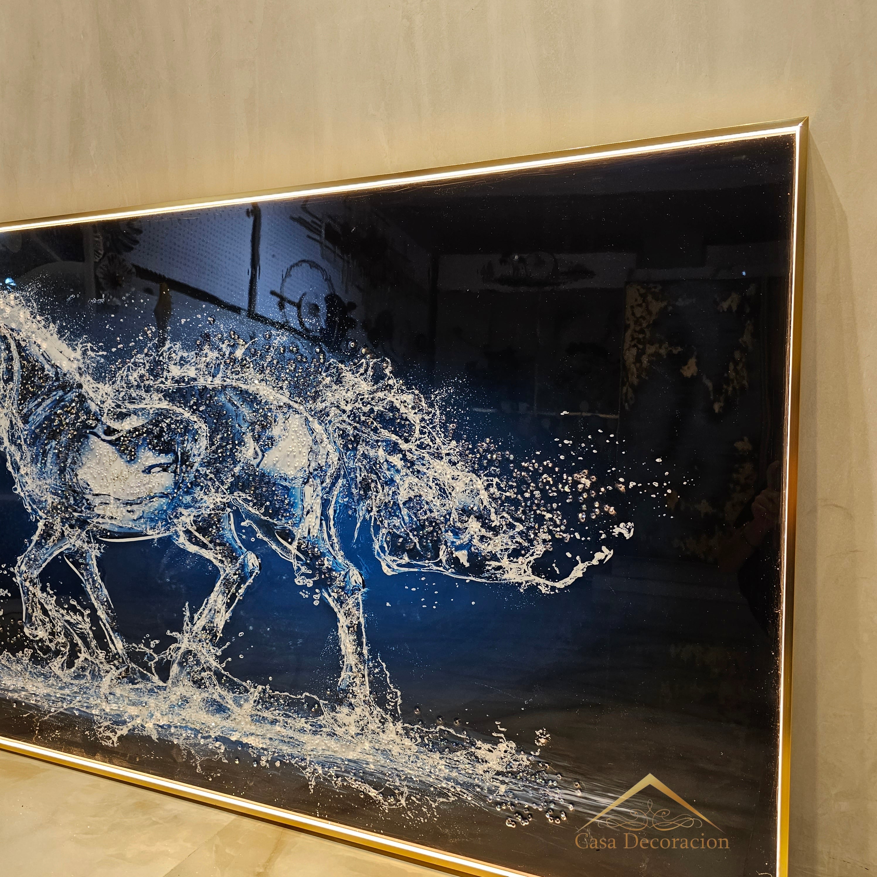 Water Horse W/LED - 160x80cm