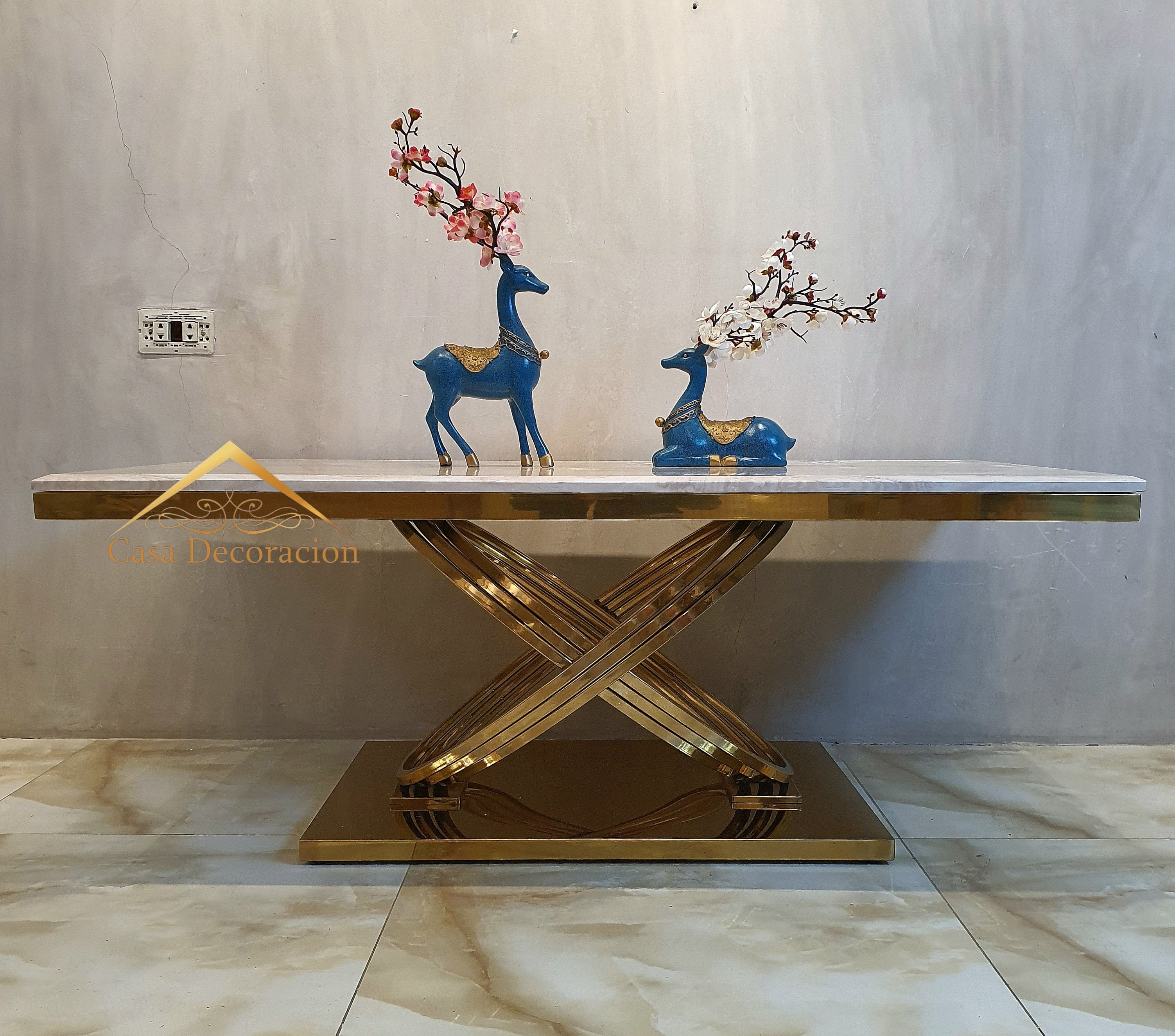 Elite Gold Accent Center Table