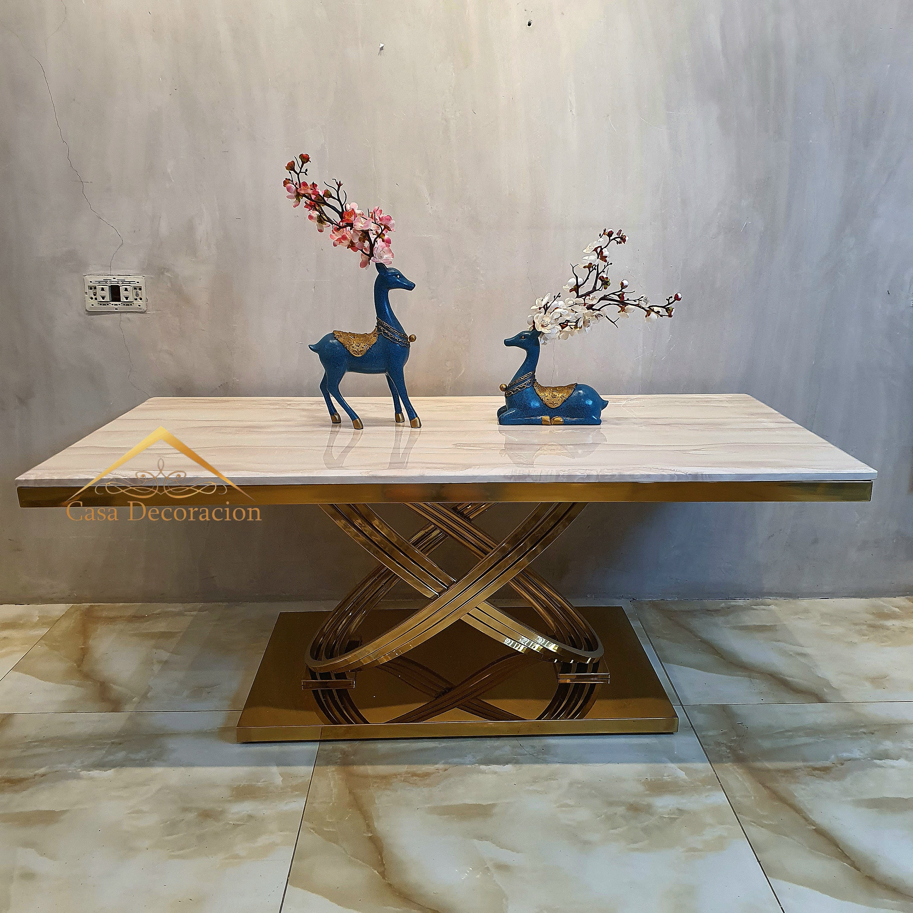 Elite Gold Accent Center Table