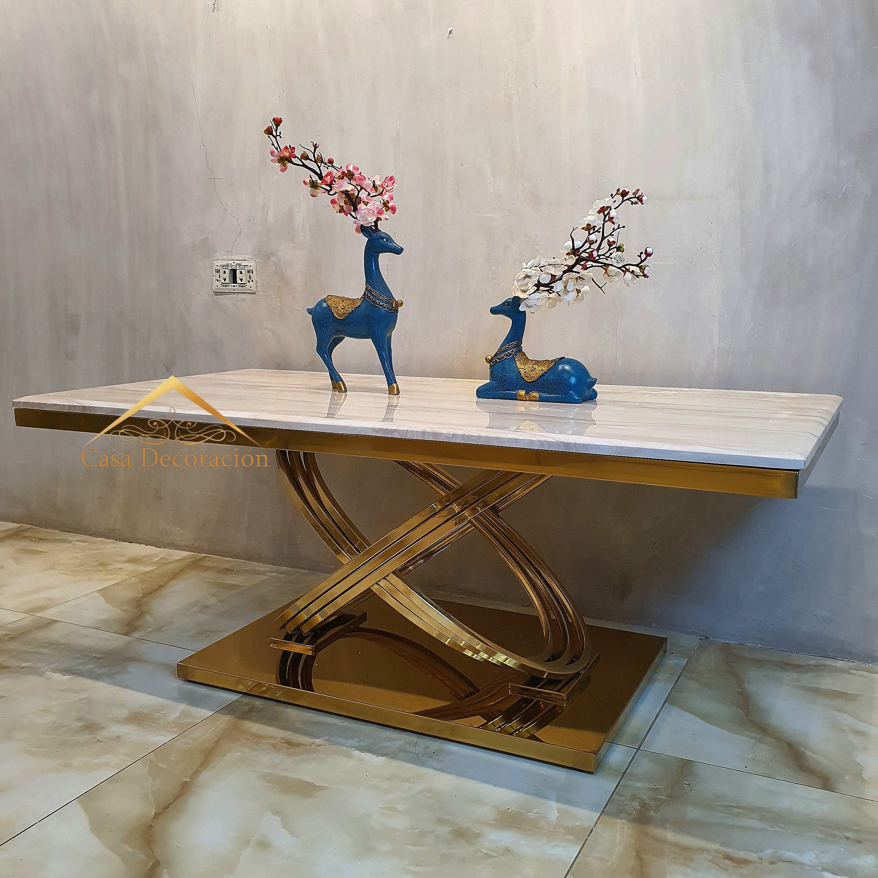 Elite Gold Accent Center Table