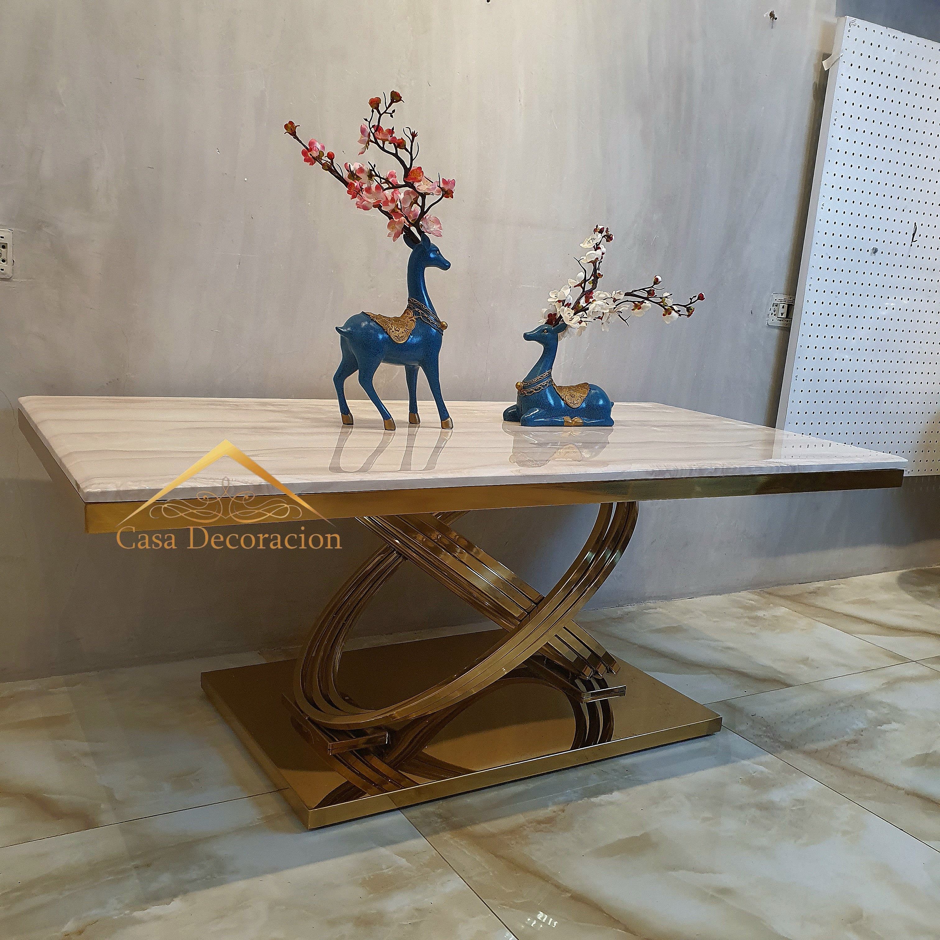 Elite Gold Accent Center Table