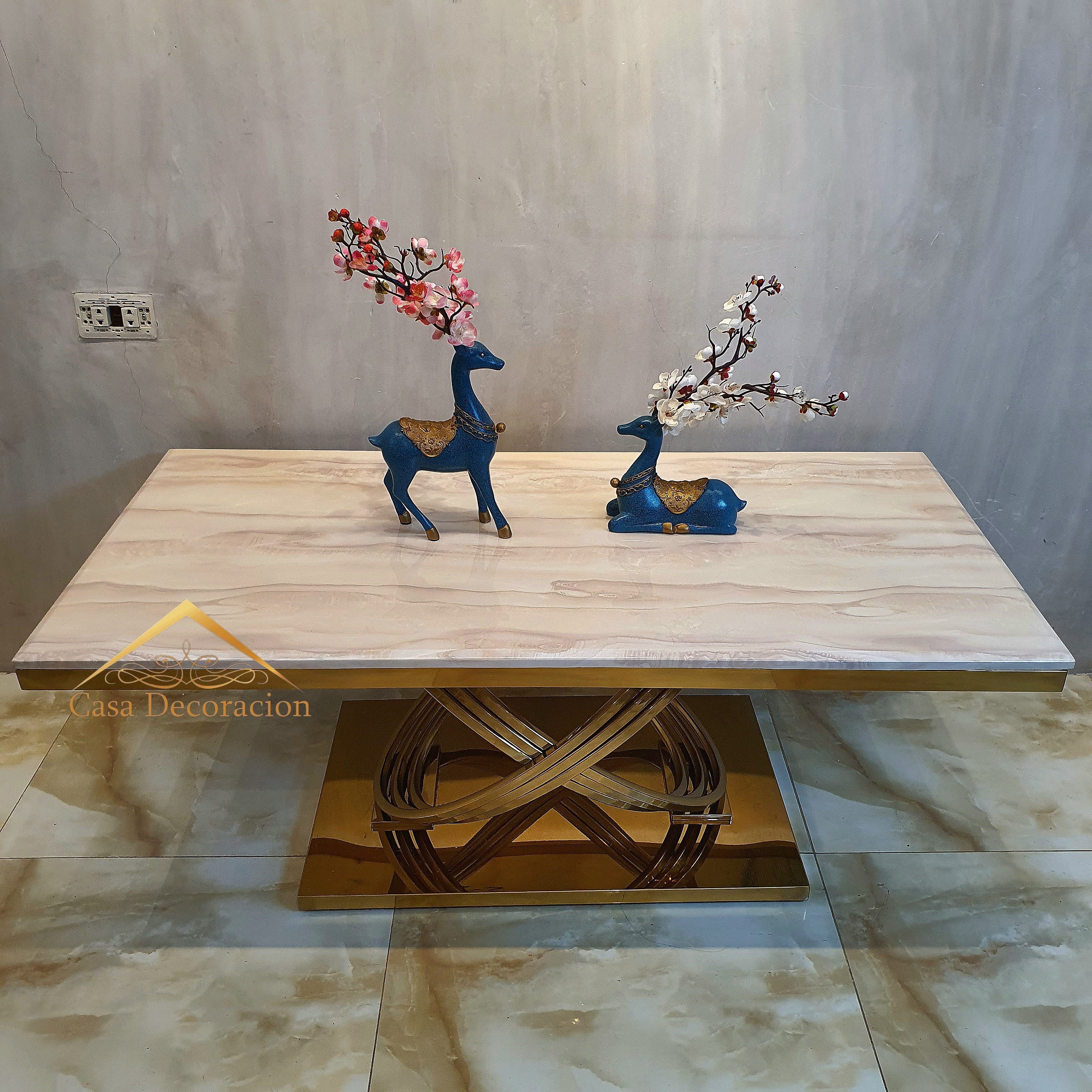 Elite Gold Accent Center Table