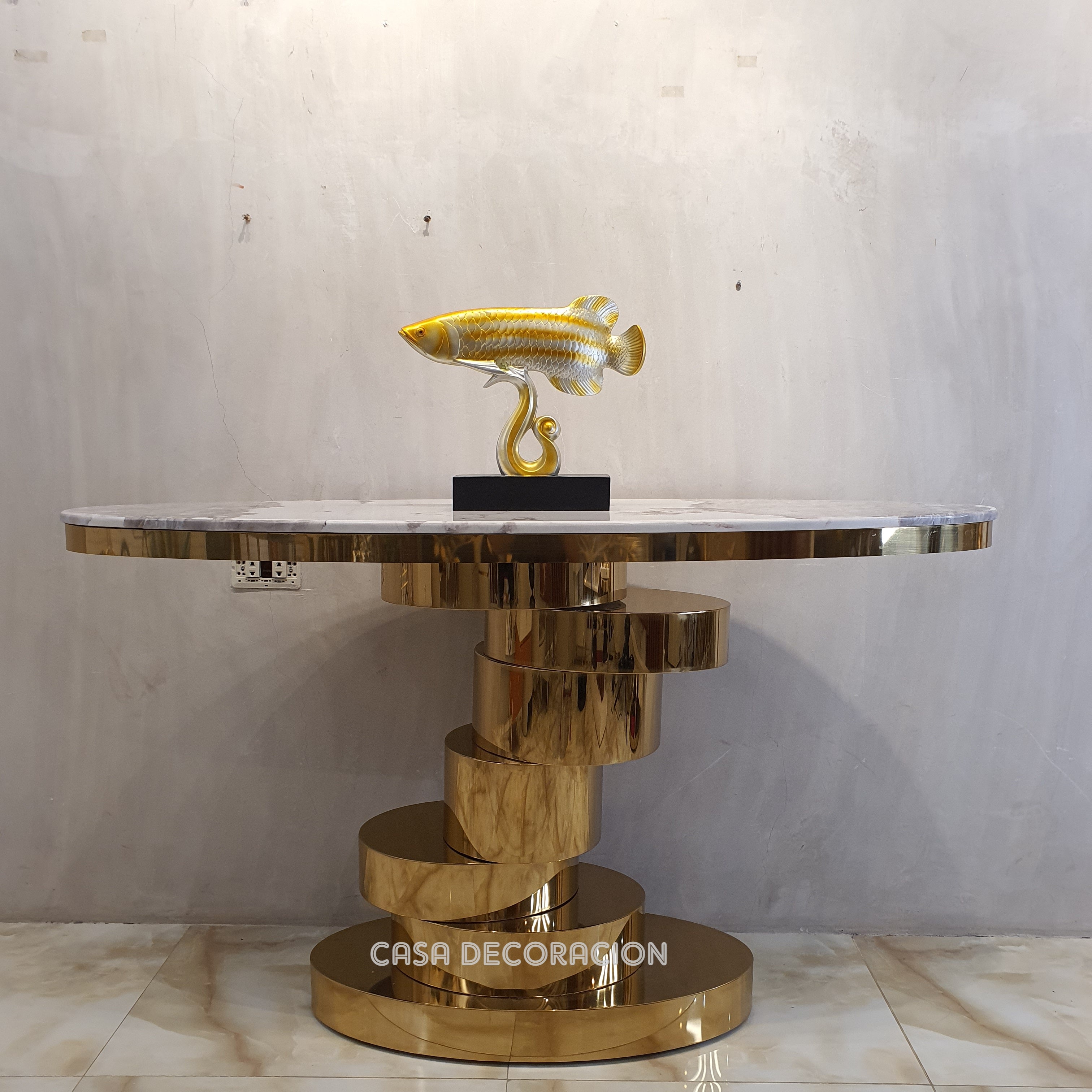 Console Table Metal Art Tabletop