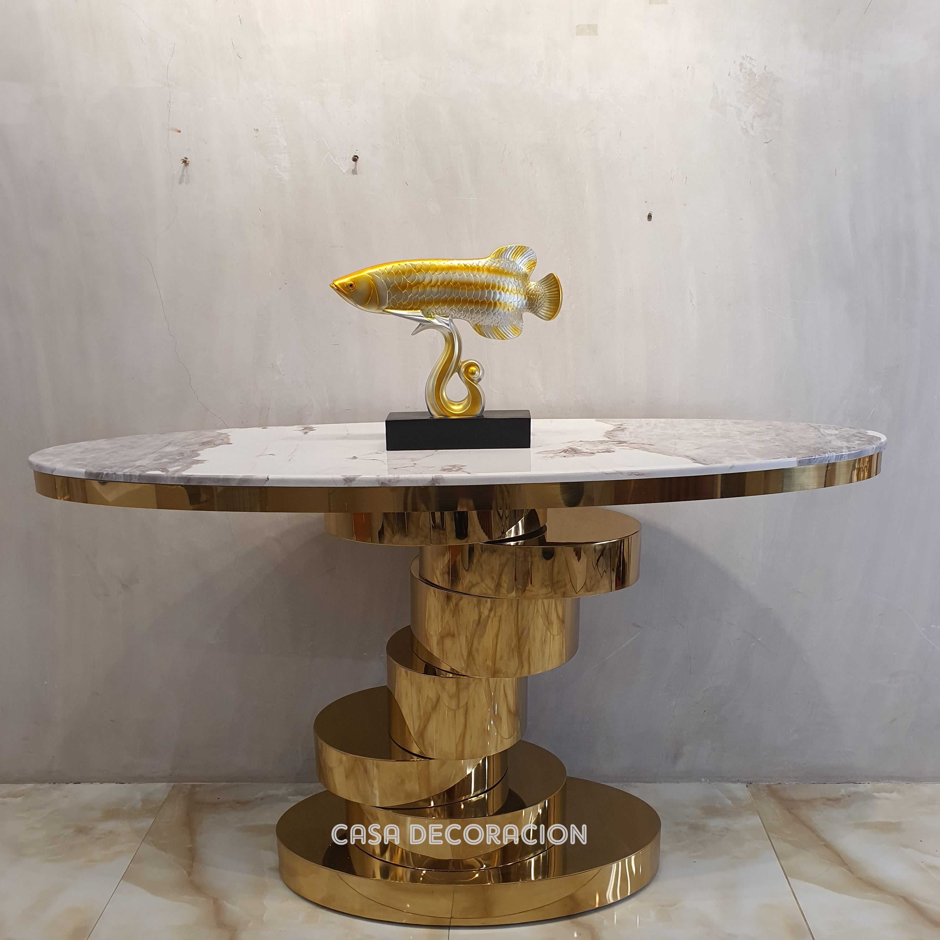Console Table Metal Art Tabletop