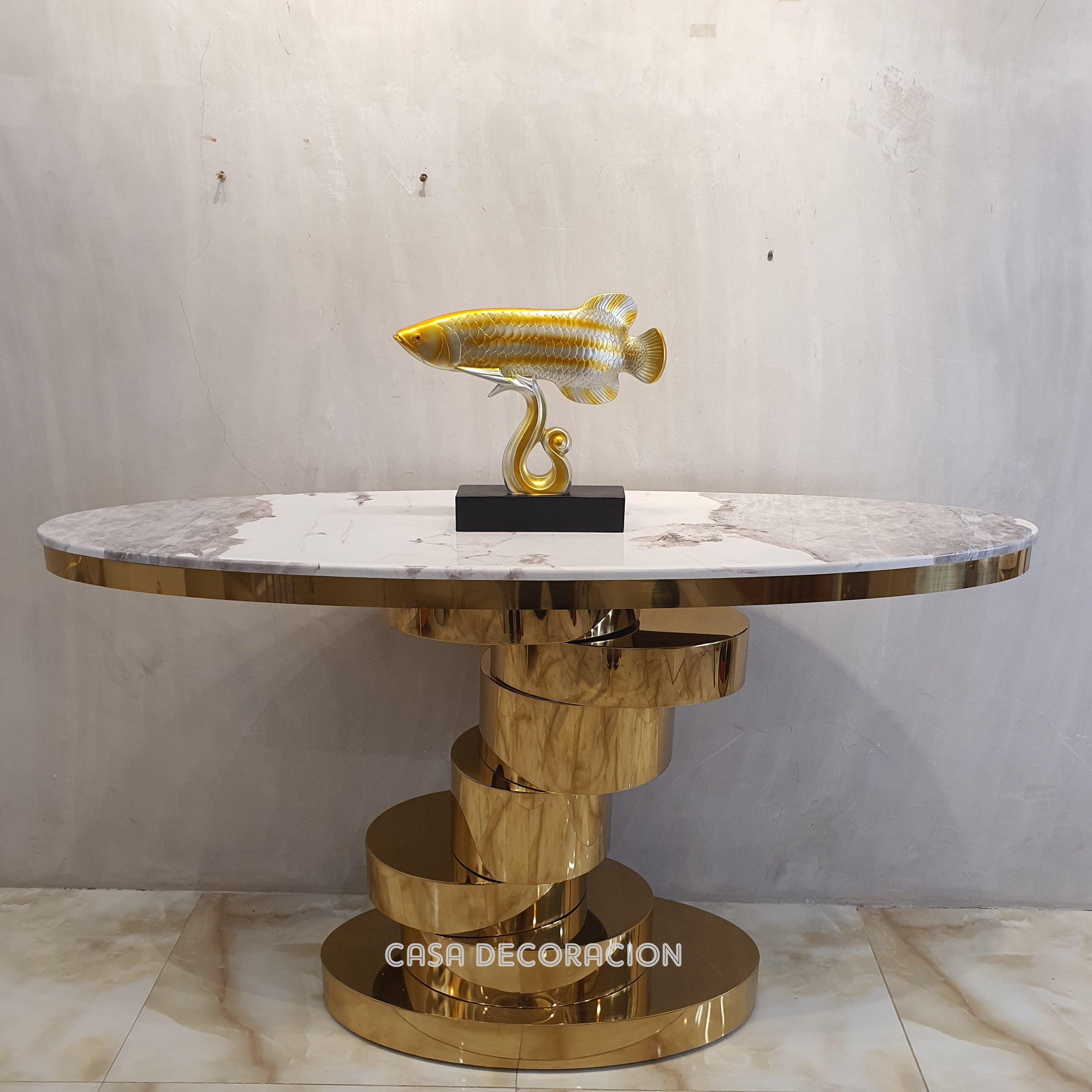 Console Table Metal Art Tabletop