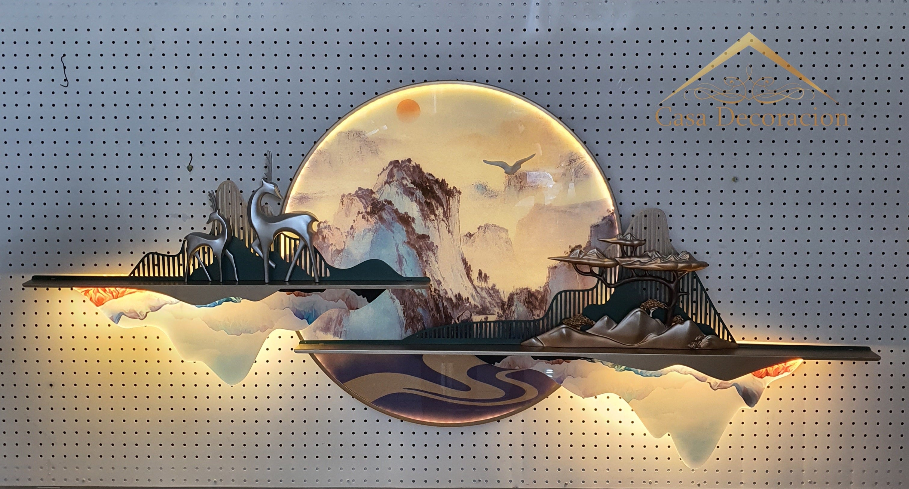 3D Mountain W/ LED light