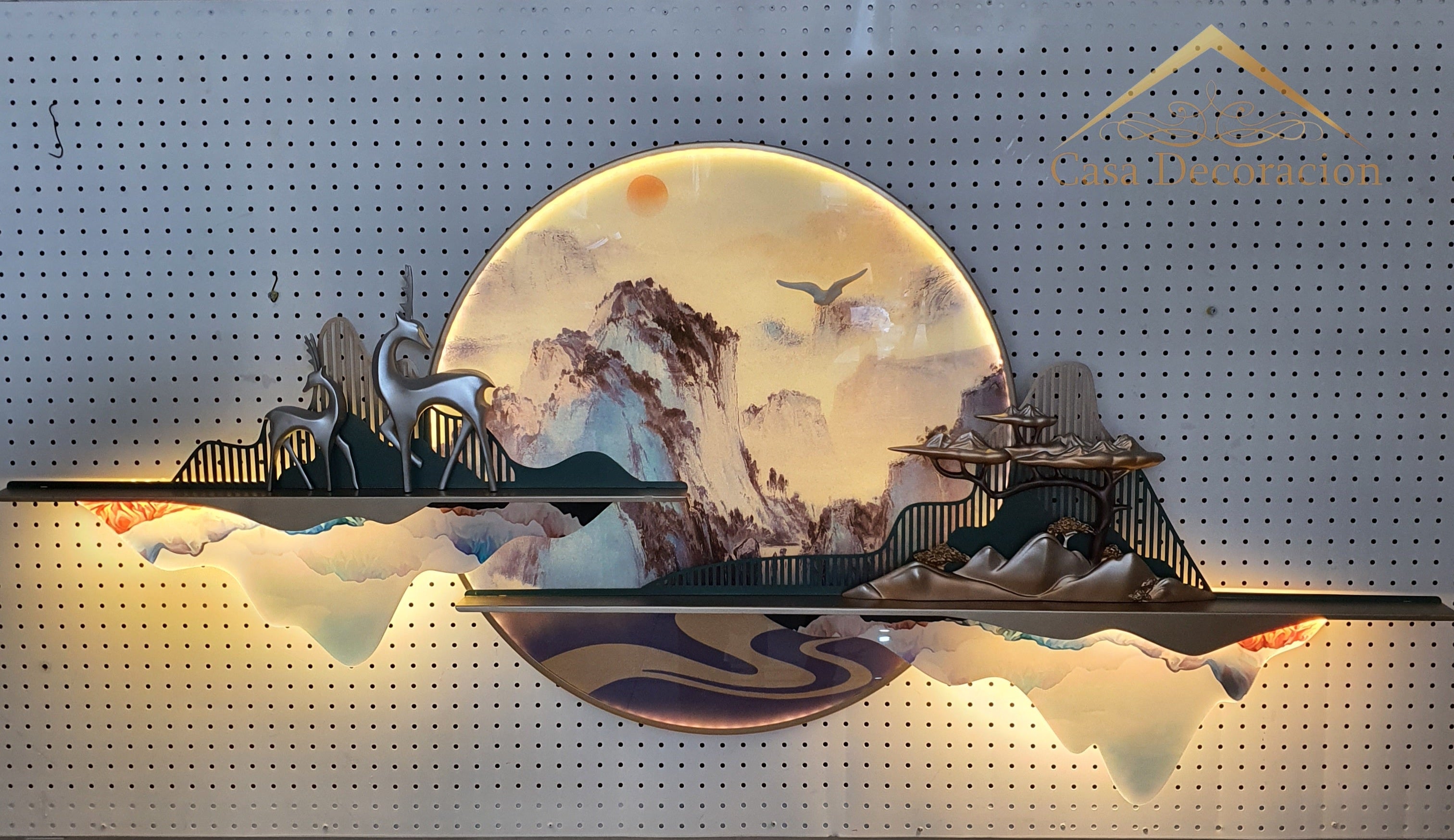 3D Mountain W/ LED light