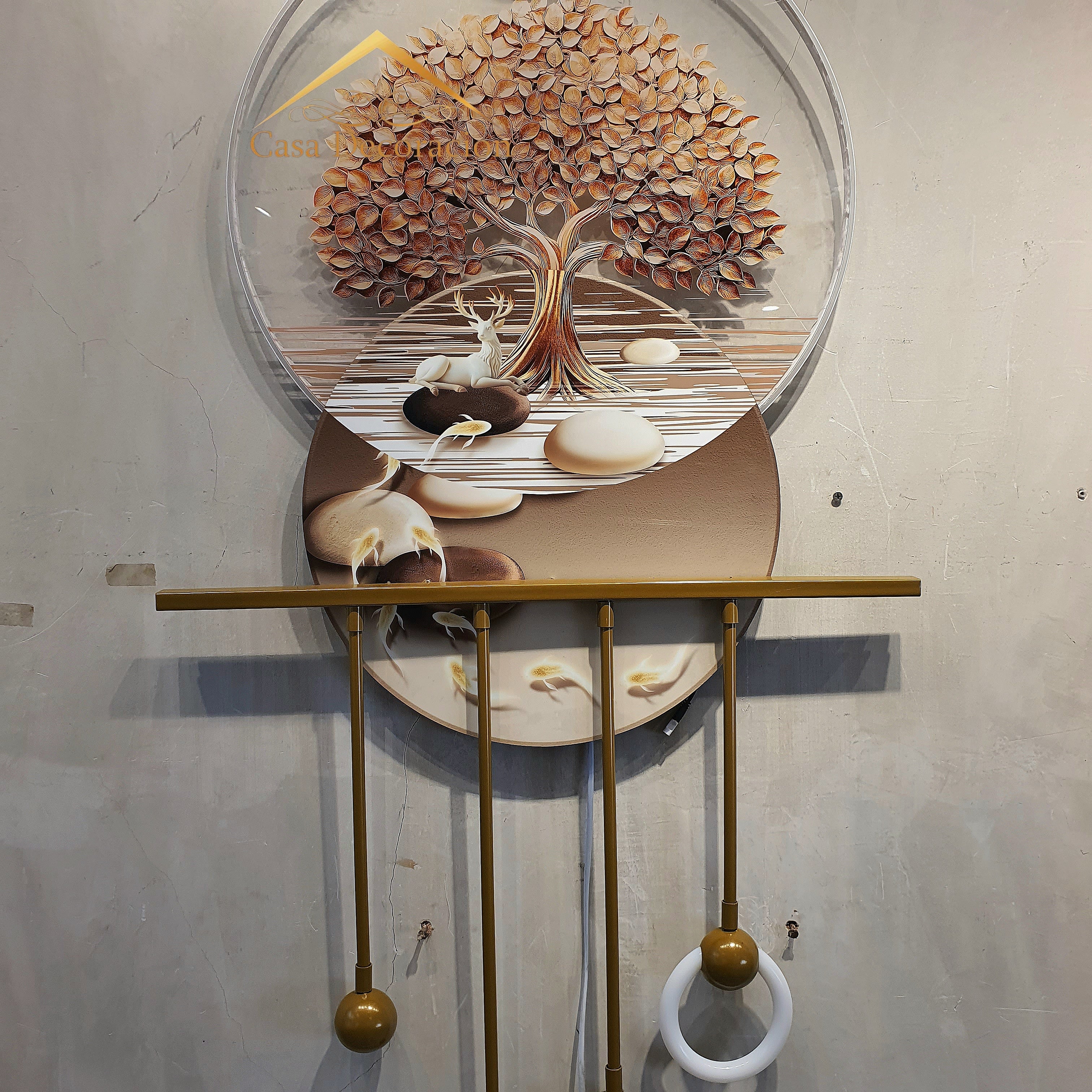 3D Tree of Wealth LED Wall Art Sculpture
