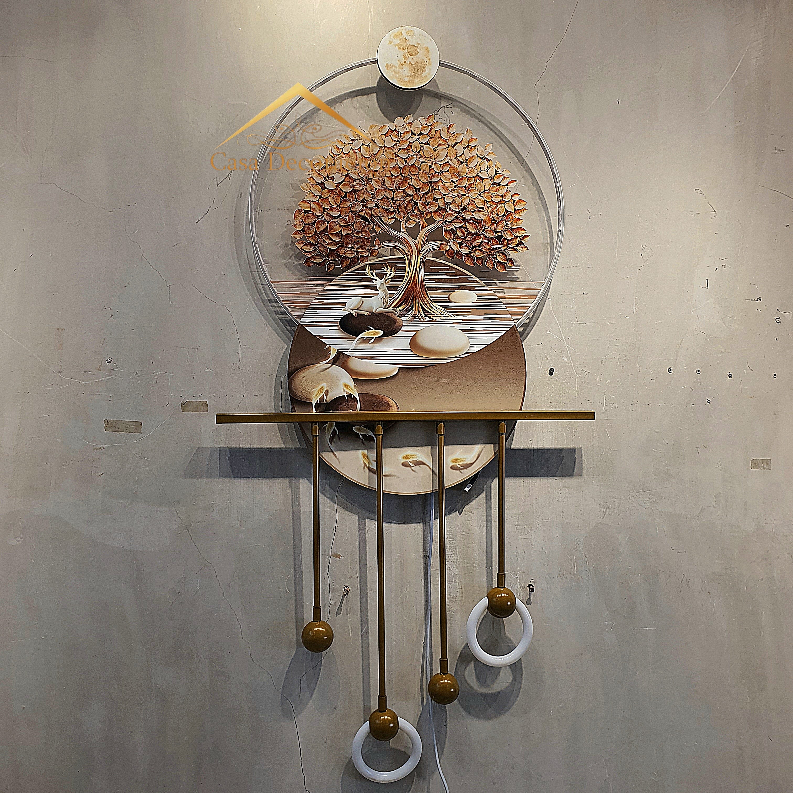3D Tree of Wealth LED Wall Art Sculpture