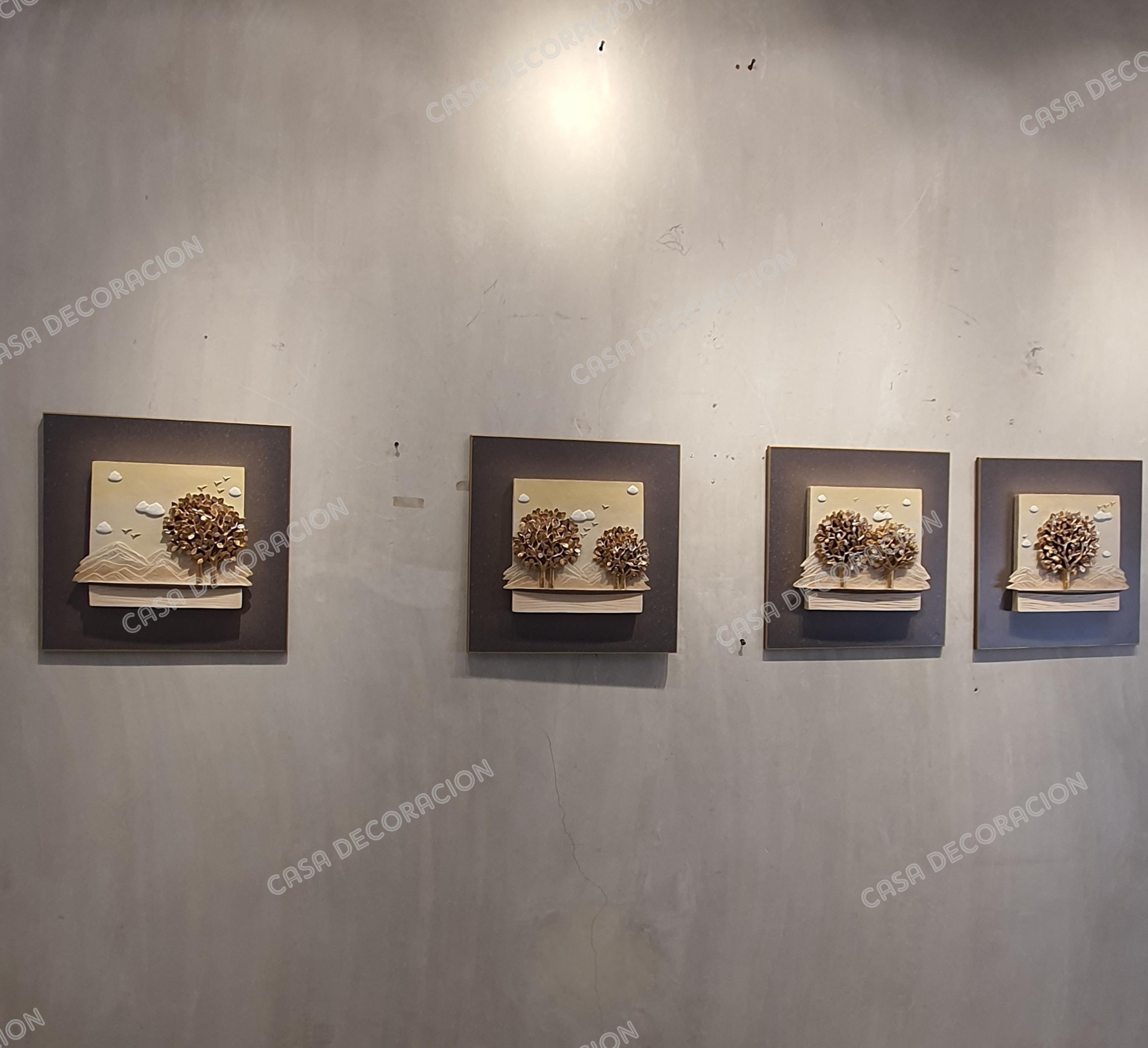 Brown Landscape Wall Art Set of 4