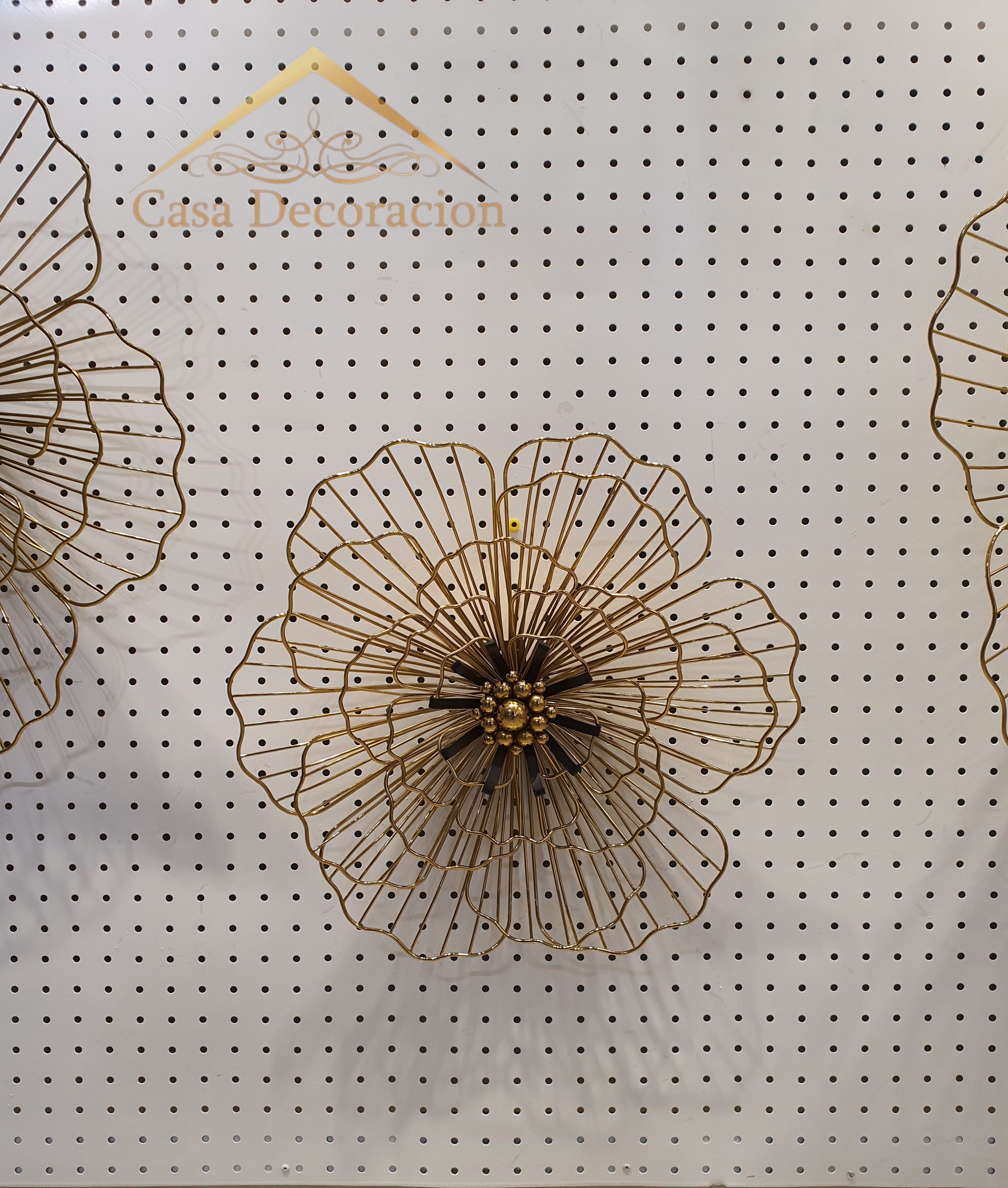 Flower Metal Decor - Set of 3