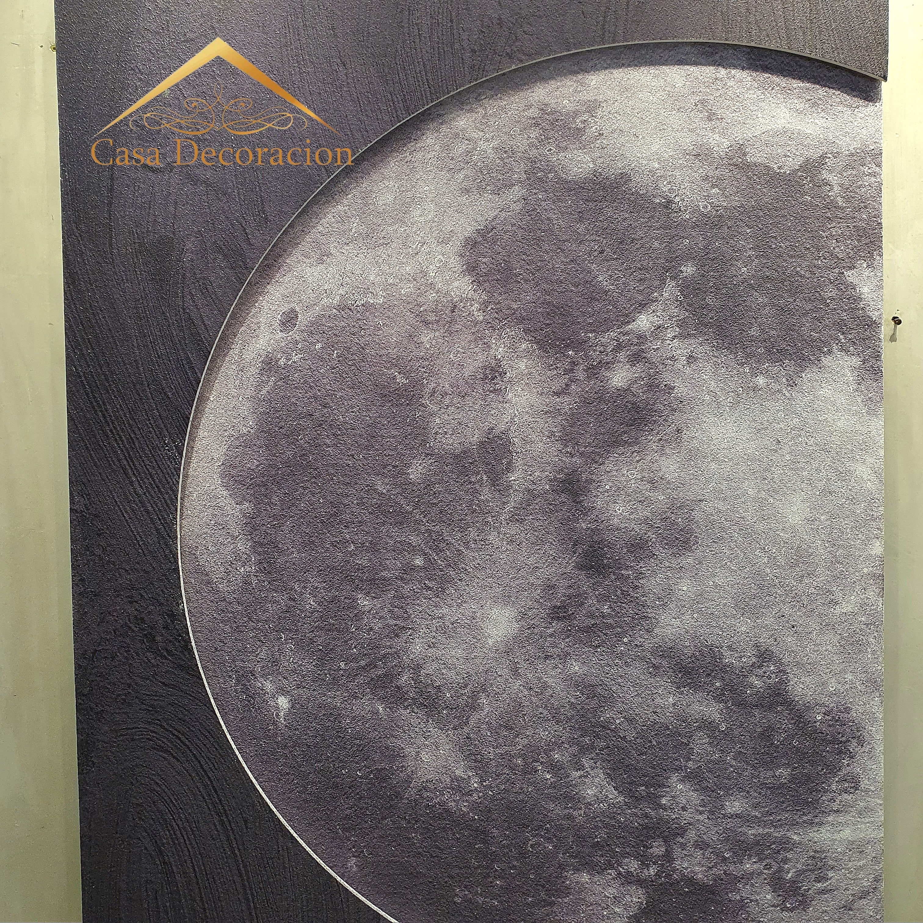 Lunar Wall Art with Light