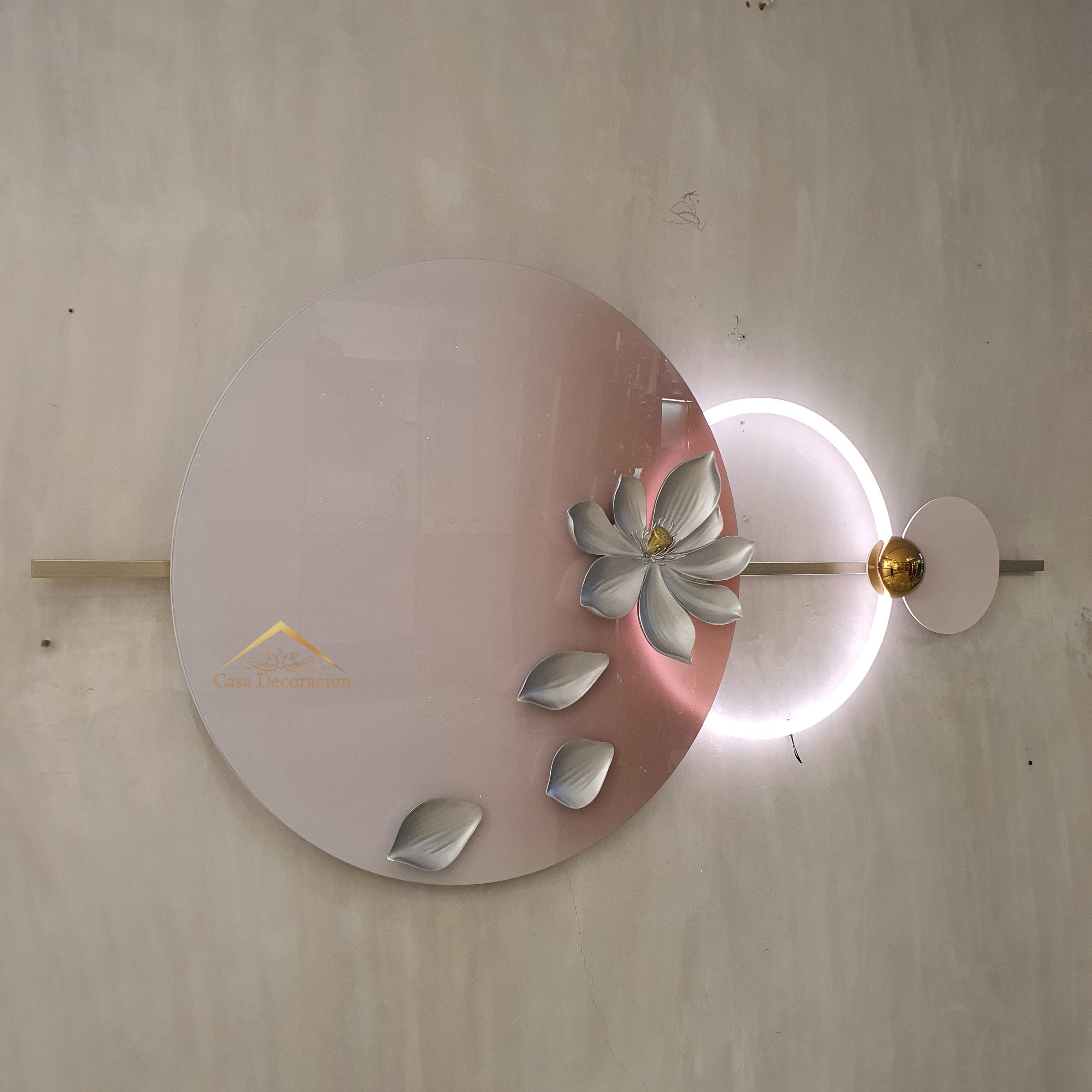 Unique Resin 3D Embossed Eclipse Wall Art