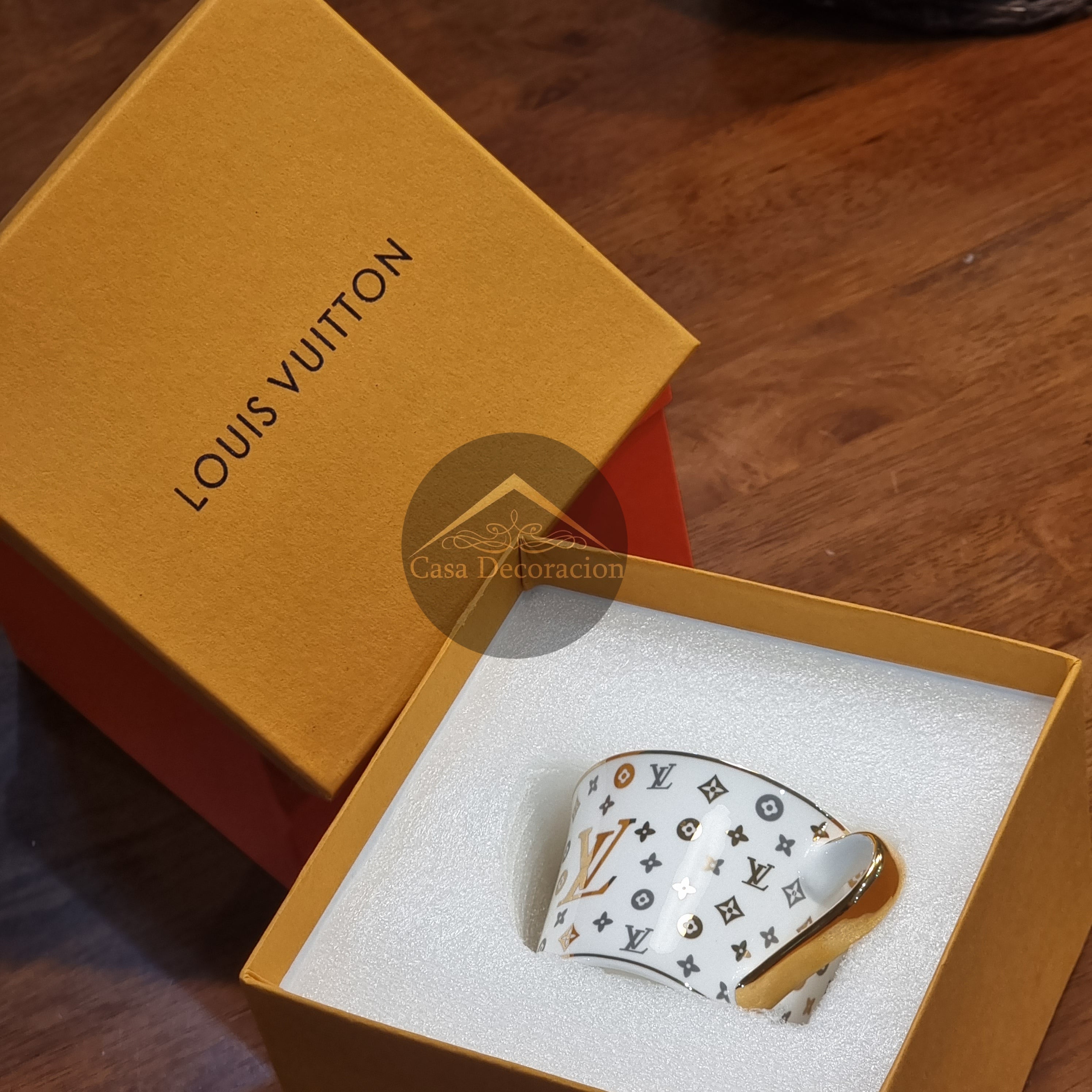 LV NEW Cup and Saucer - H001