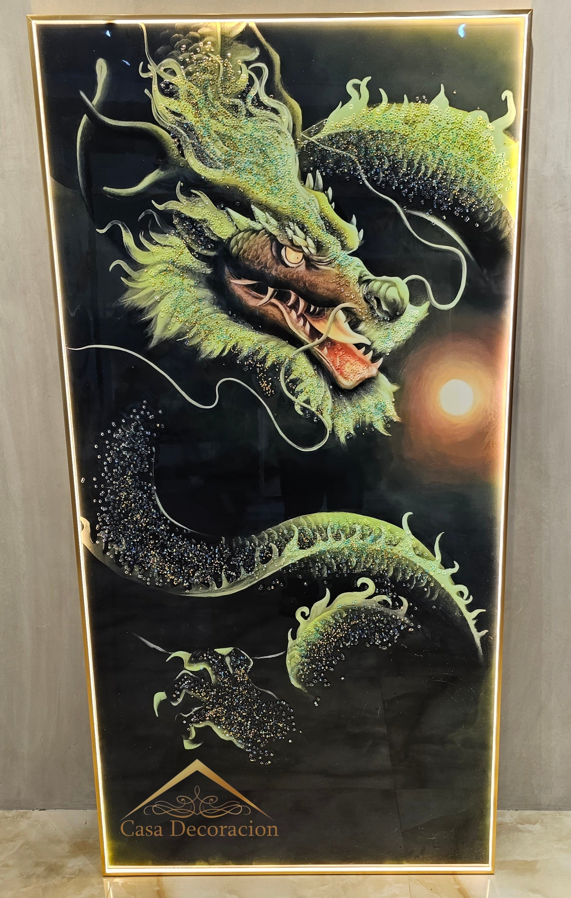 Dragon Crystal Painting