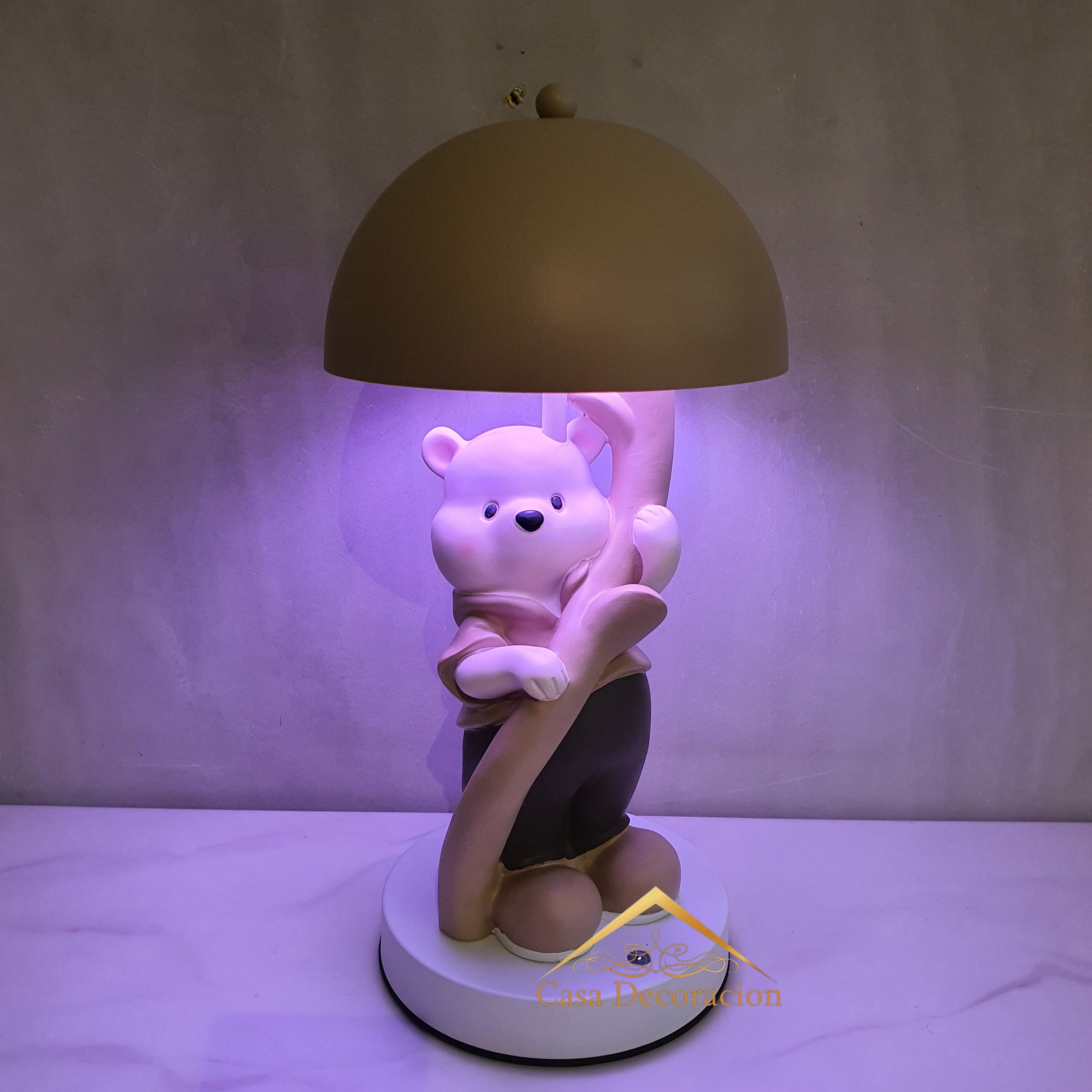 Snowbear Table Lamp Brown